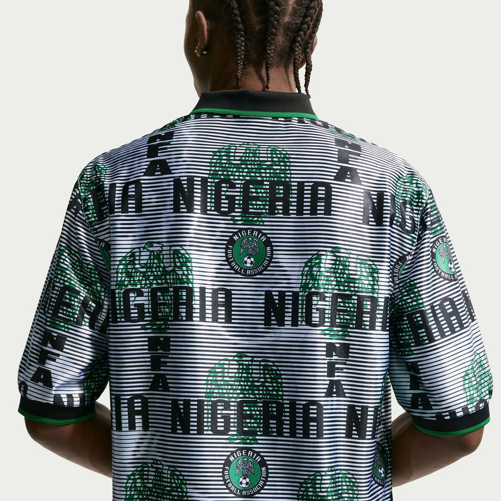 Nike Nigeria Energy Men's Nike Dri-FIT Short-Sleeve Soccer Top - IH1278-100-NIKE by Nike | Available at Niky's Sports