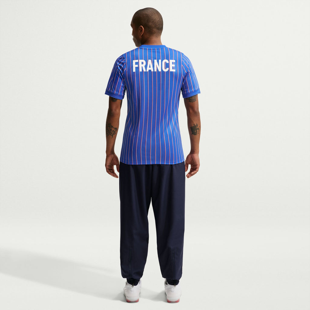 Nike France Academy Pro Men's Nike Dri-FIT Soccer Pre-Match Short-Sleeve Top - IH1674-480-NIKE by Nike | Available at Niky's Sports