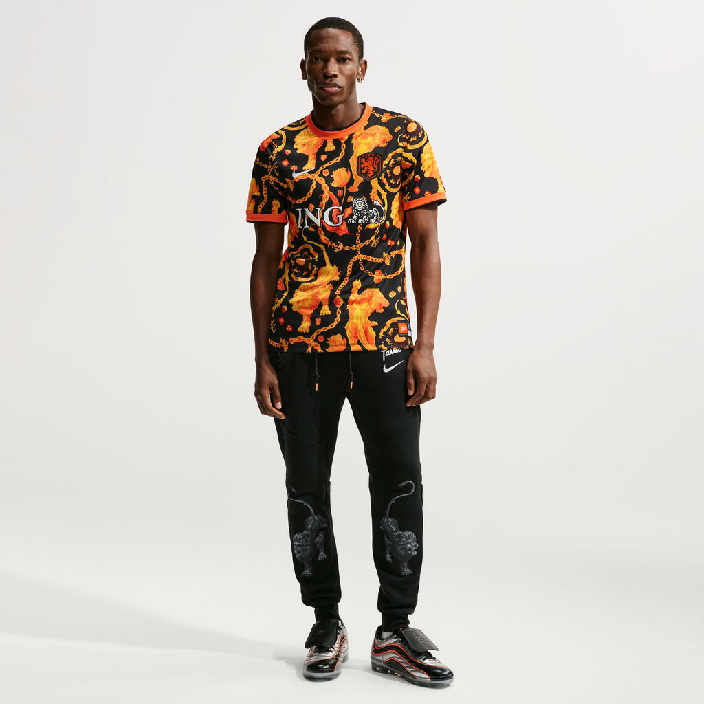 Nike Netherlands x Patta Men's Academy Pro Short-Sleeve Soccer Top - IH1678-010-NIKE by Nike | Available at Niky's Sports