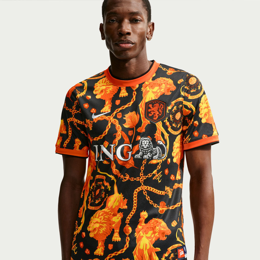 Nike Netherlands x Patta Men's Academy Pro Short-Sleeve Soccer Top - IH1678-010-NIKE by Nike | Available at Niky's Sports
