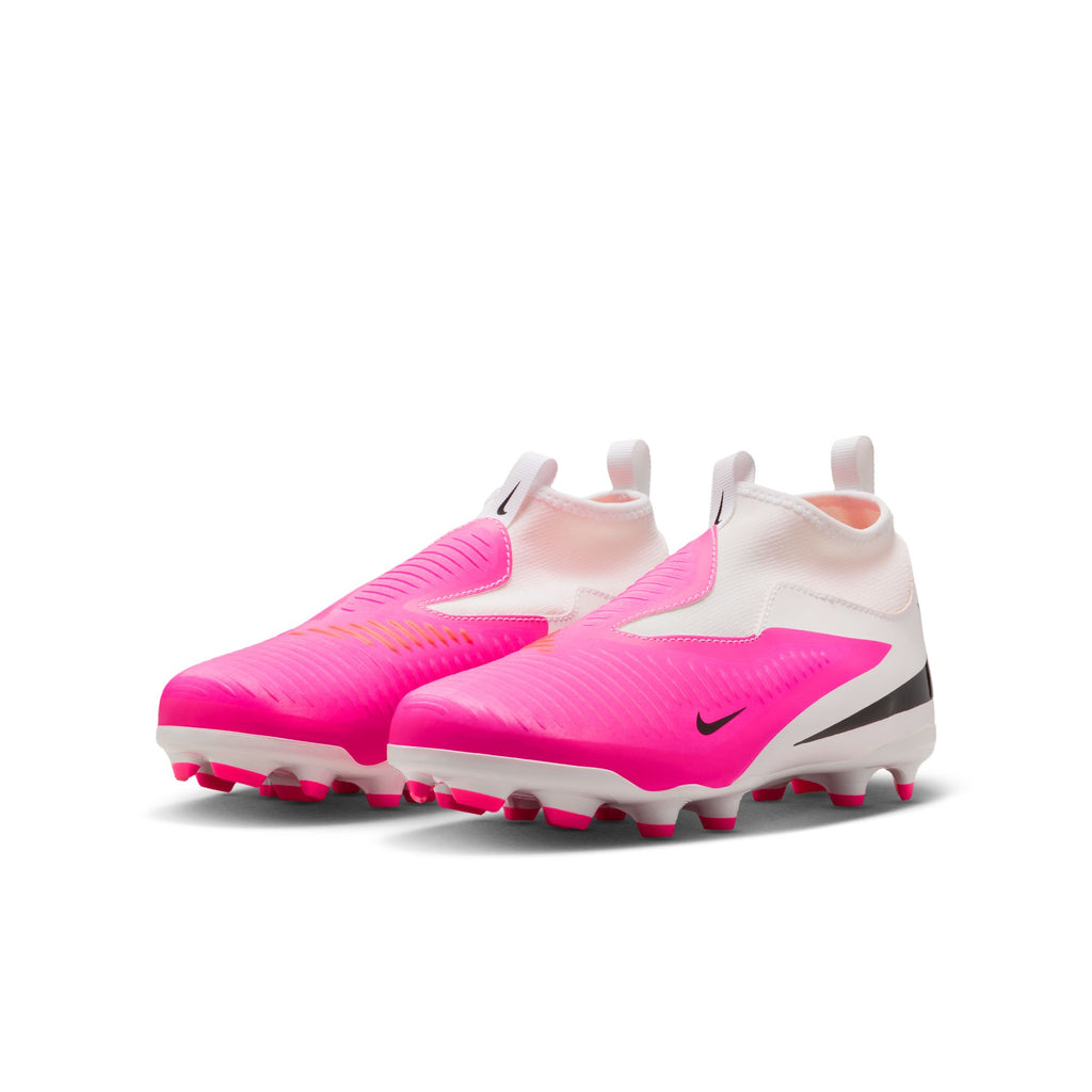 Nike Jr. Phantom 6 High Academy Big Kids' Multi-Ground Soccer Cleats - IH1789-901-NIKE by Nike | Available at Niky's Sports