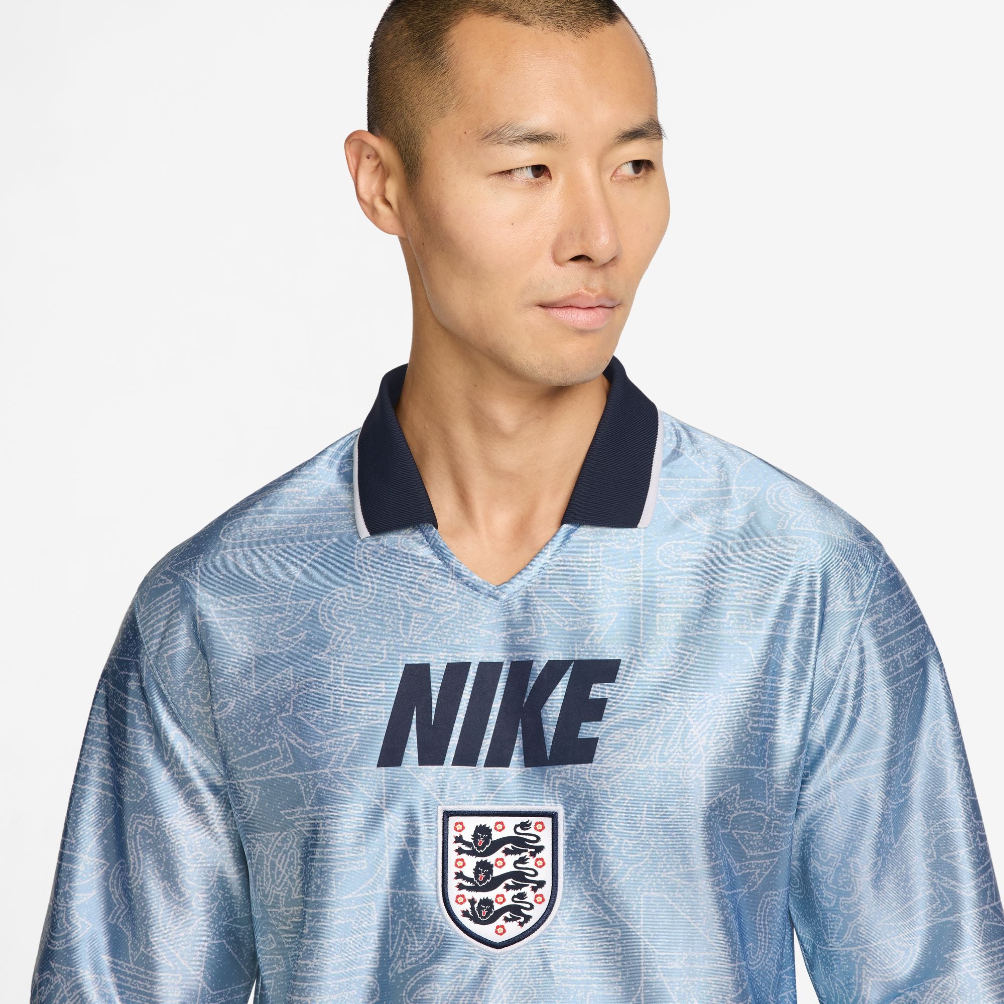 Nike England Energy Men's Nike Dri-FIT Short-Sleeve Soccer Top - IH1866-486-NIKE by Nike | Available at Niky's Sports