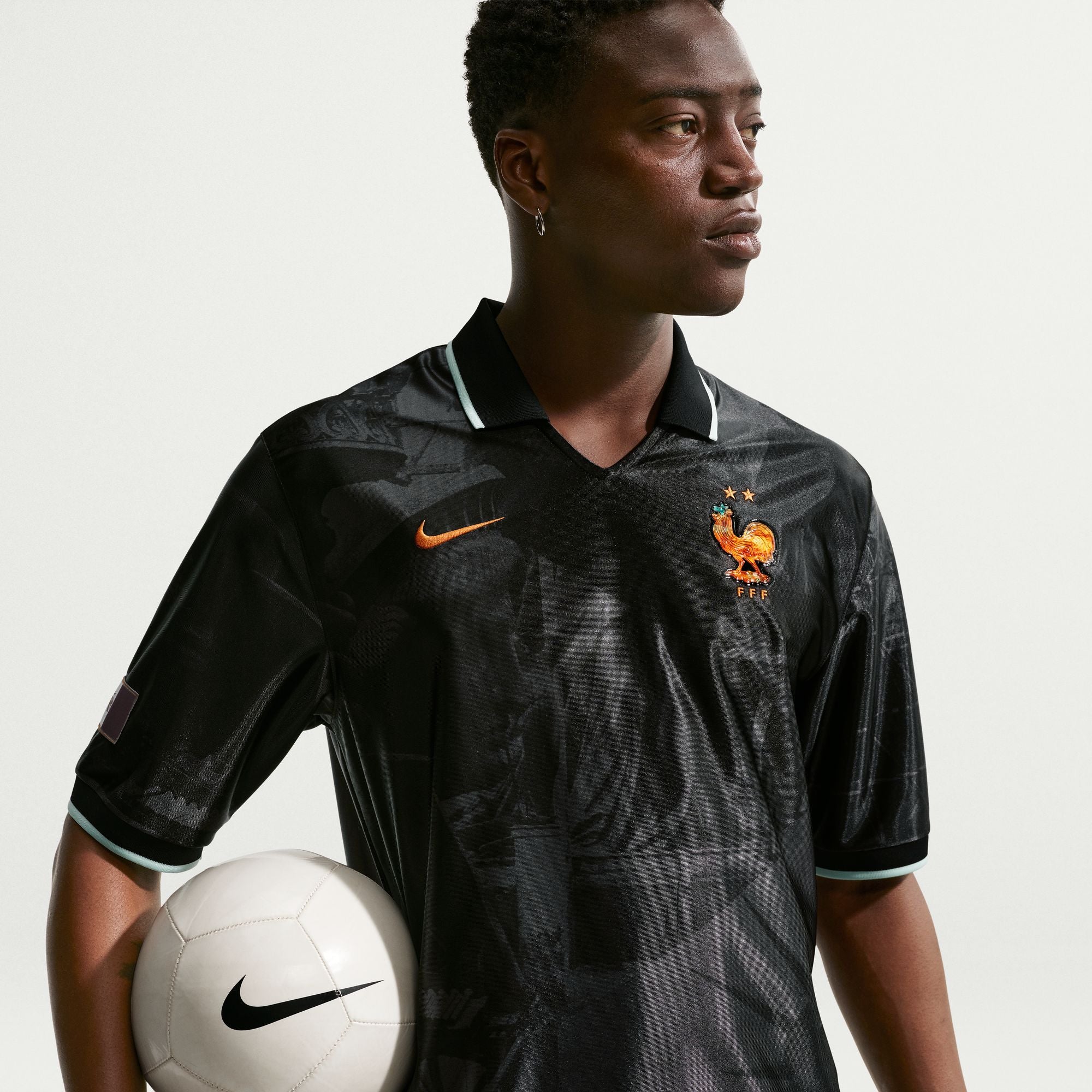 アルヒラル　17-18　60周年　ユニフォーム　XXL　NIKE　ナイキ　サード Nike France Energy Men's Nike Dri-FIT Short-Sleeve Soccer Top