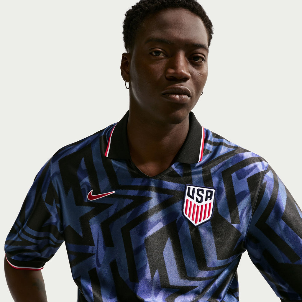 Nike USMNT Energy Men's Nike Dri-FIT Short-Sleeve Soccer Top - IH1870-410-NIKE by Nike | Available at Niky's Sports