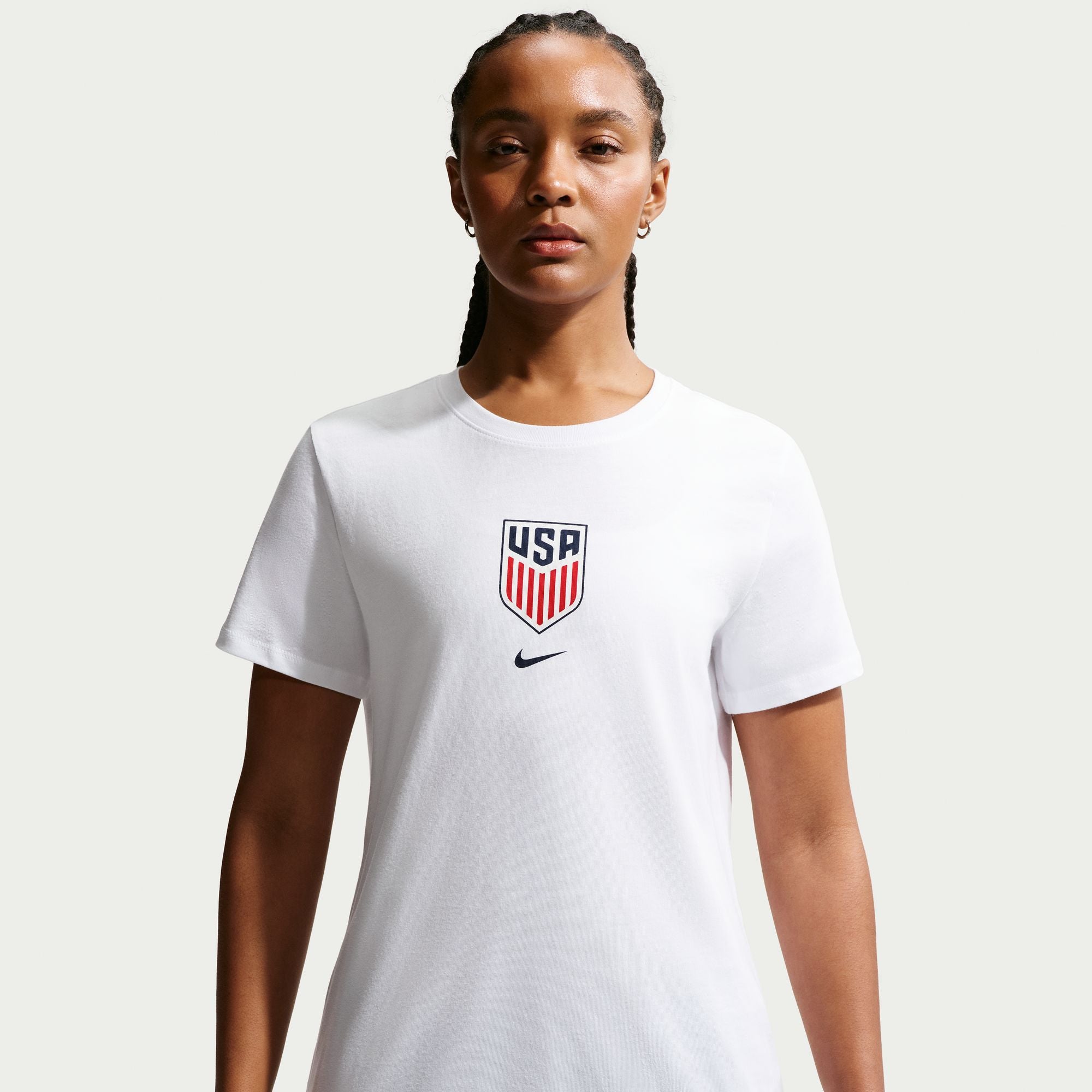 Nike USMNT Women's Nike Soccer T-Shirt - IH2245-100-NIKE by Nike | Available at Niky's Sports