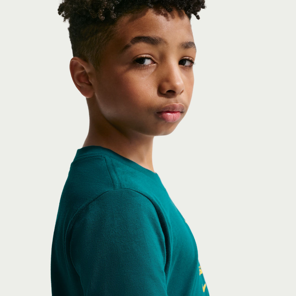 Nike Brazil Big Kids' Nike Soccer T-Shirt - IH2257-381-NIKE by Nike | Available at Niky's Sports