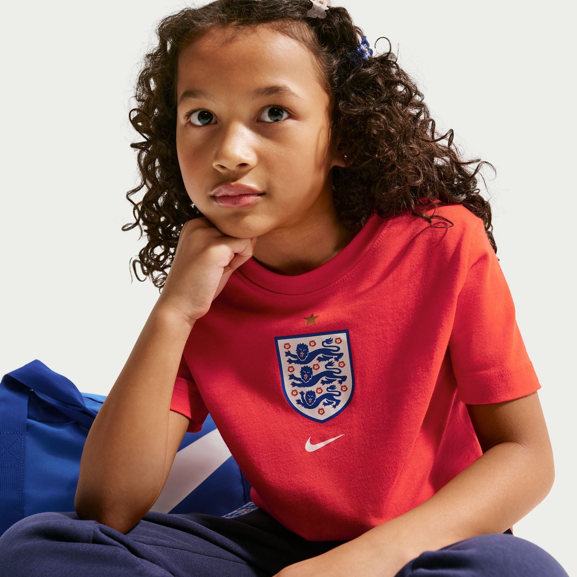 Nike England Big Kids' Nike Soccer T-Shirt - IH2260-600-NIKE by Nike | Available at Niky's Sports