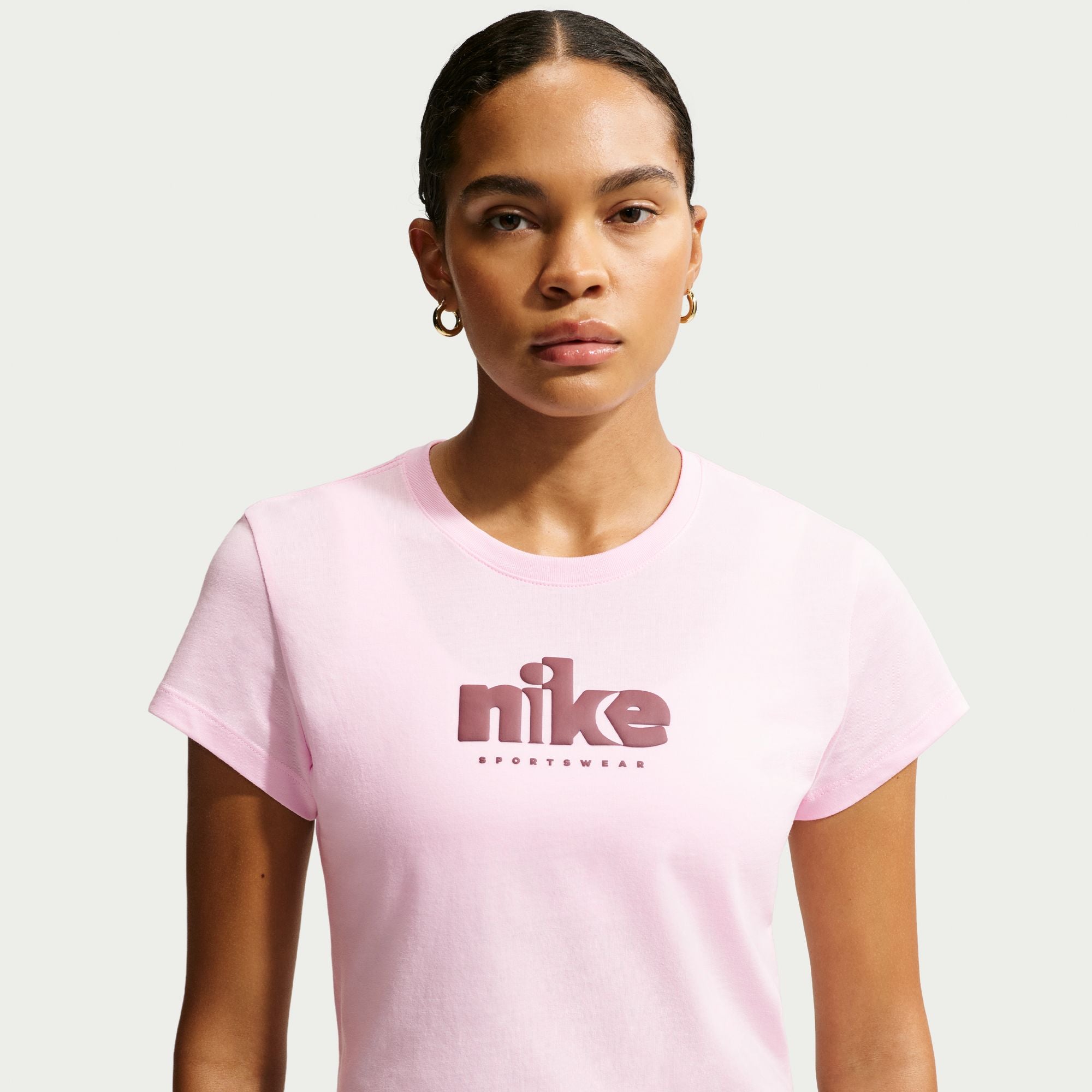 Nike Sportswear Club Women's Short-Sleeve T-Shirt - IH7454-100-NIKE by Nike | Available at Niky's Sports