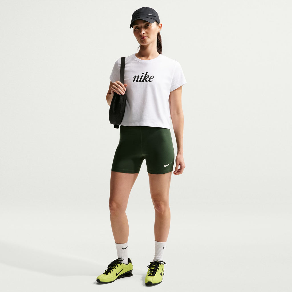 Nike Sportswear Club Women's Short-Sleeve T-Shirt - IH7454-100-NIKE by Nike | Available at Niky's Sports
