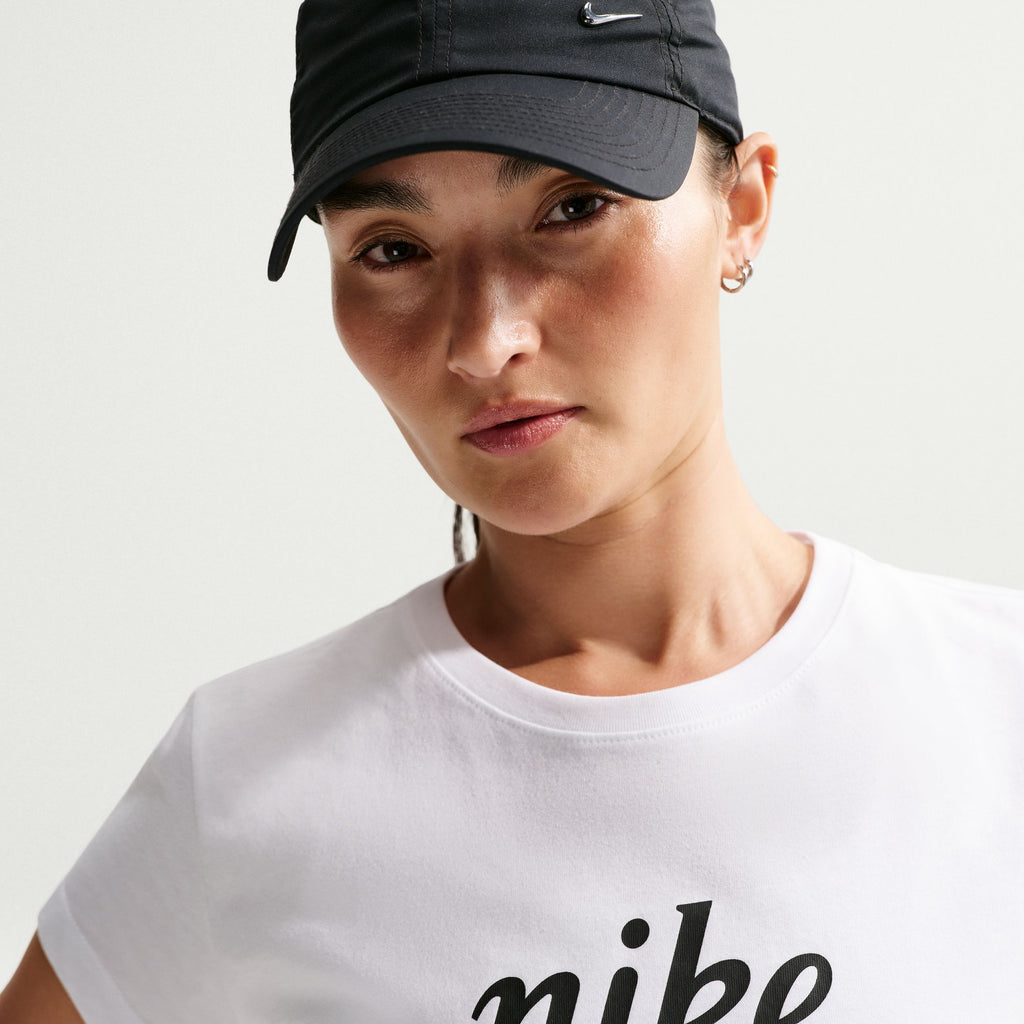 Nike Sportswear Club Women's Short-Sleeve T-Shirt - IH7454-100-NIKE by Nike | Available at Niky's Sports
