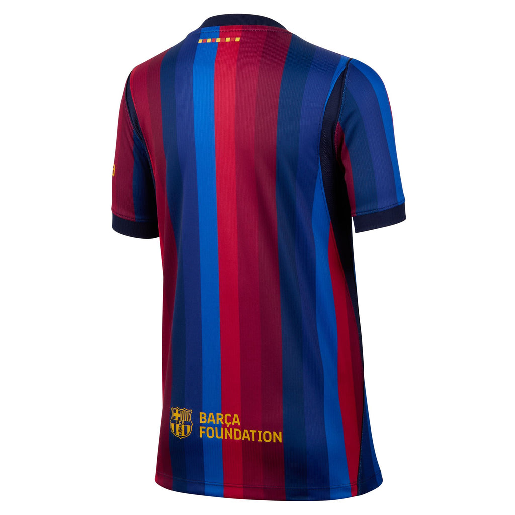 Nike FC Barcelona 2026/27 Stadium Home Big Kids' Nike Dri-FIT Soccer Replica Jersey - II1624-683-NIKE by Nike | Available at Niky's Sports