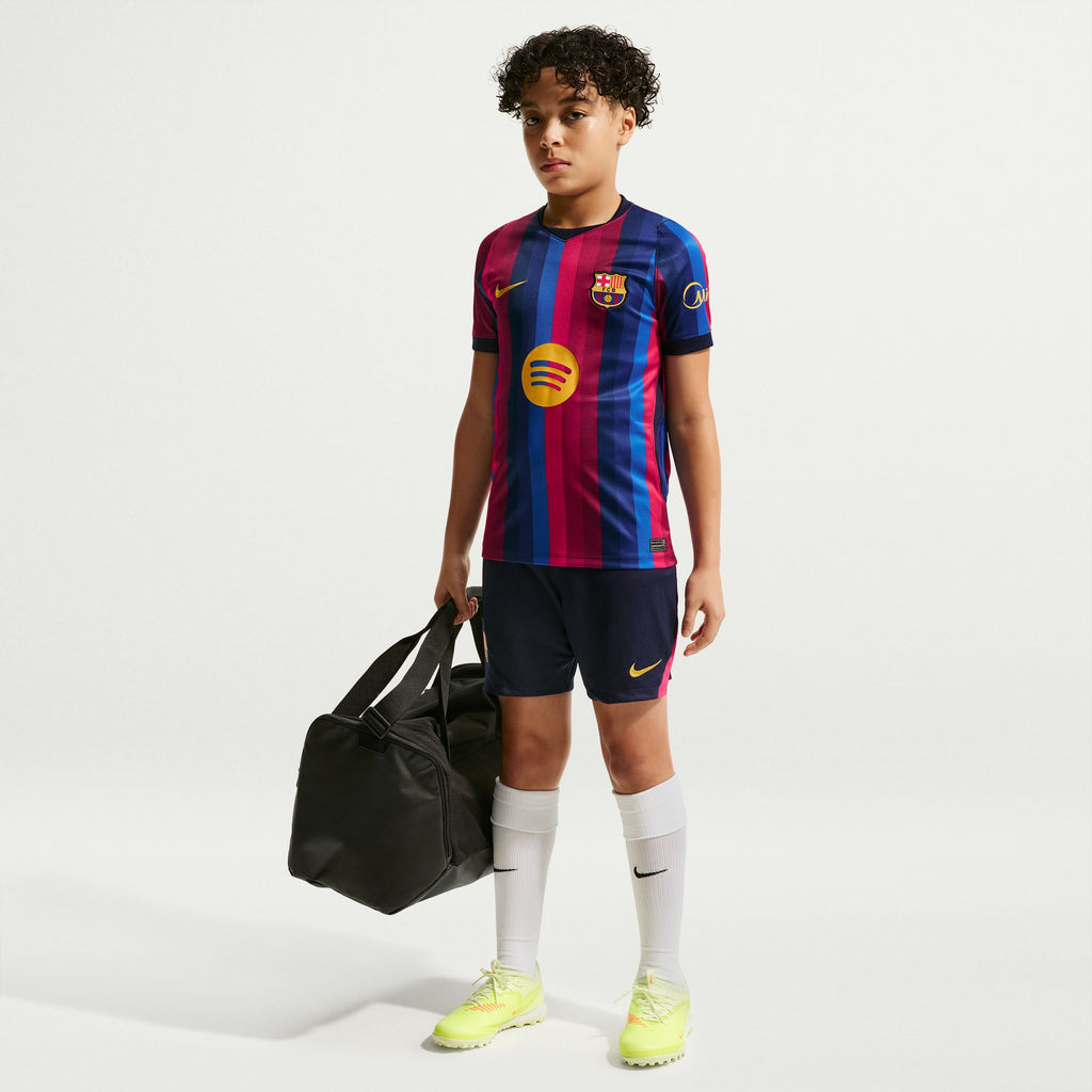 Nike FC Barcelona 2026/27 Stadium Home Big Kids' Nike Dri-FIT Soccer Replica Jersey - II1624-683-NIKE by Nike | Available at Niky's Sports