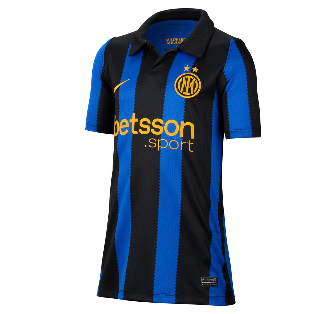 Nike Inter Milan 2026/27 Stadium Home Big Kids' Dri-FIT Soccer Replica Jersey