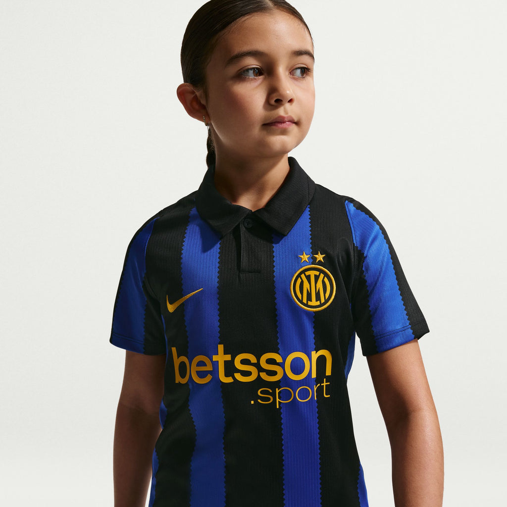 Nike Inter Milan 2026/27 Stadium Home Big Kids' Dri-FIT Soccer Replica Jersey