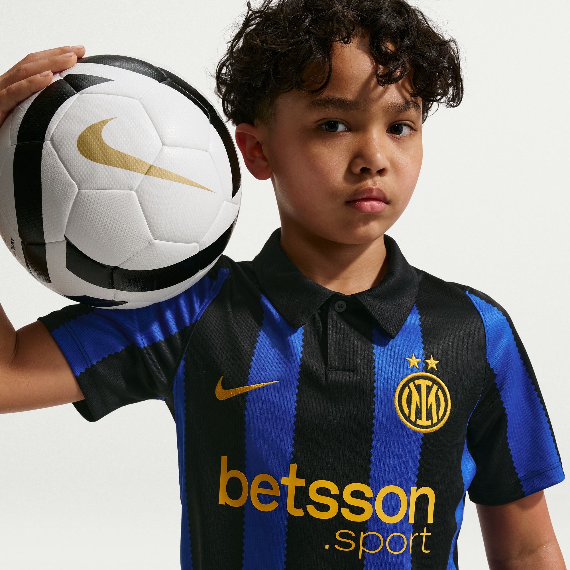 Nike Inter Milan 2026/27 Stadium Home Big Kids' Dri-FIT Soccer Replica Jersey