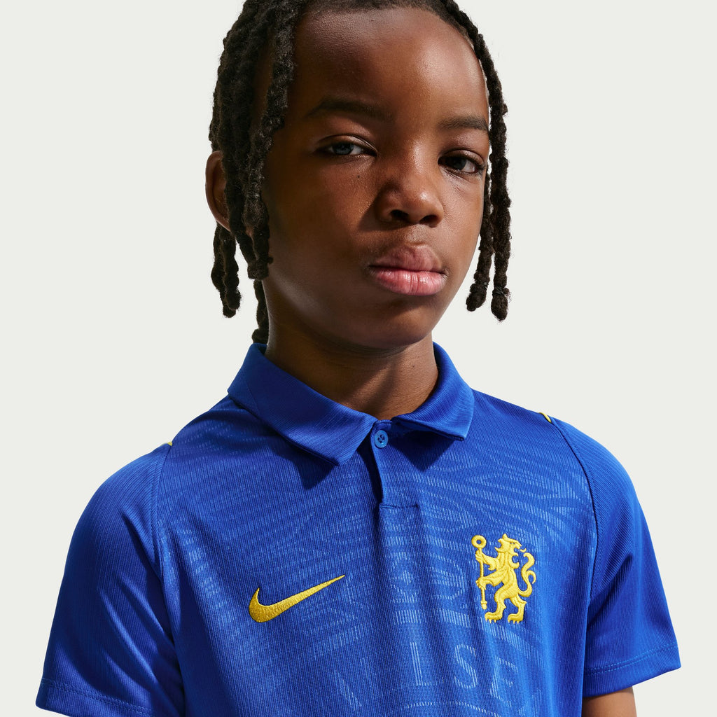 Nike  Chelsea FC 2026/27 Stadium Home Big Kids' Nike Dri-FIT Soccer Repica Jersey