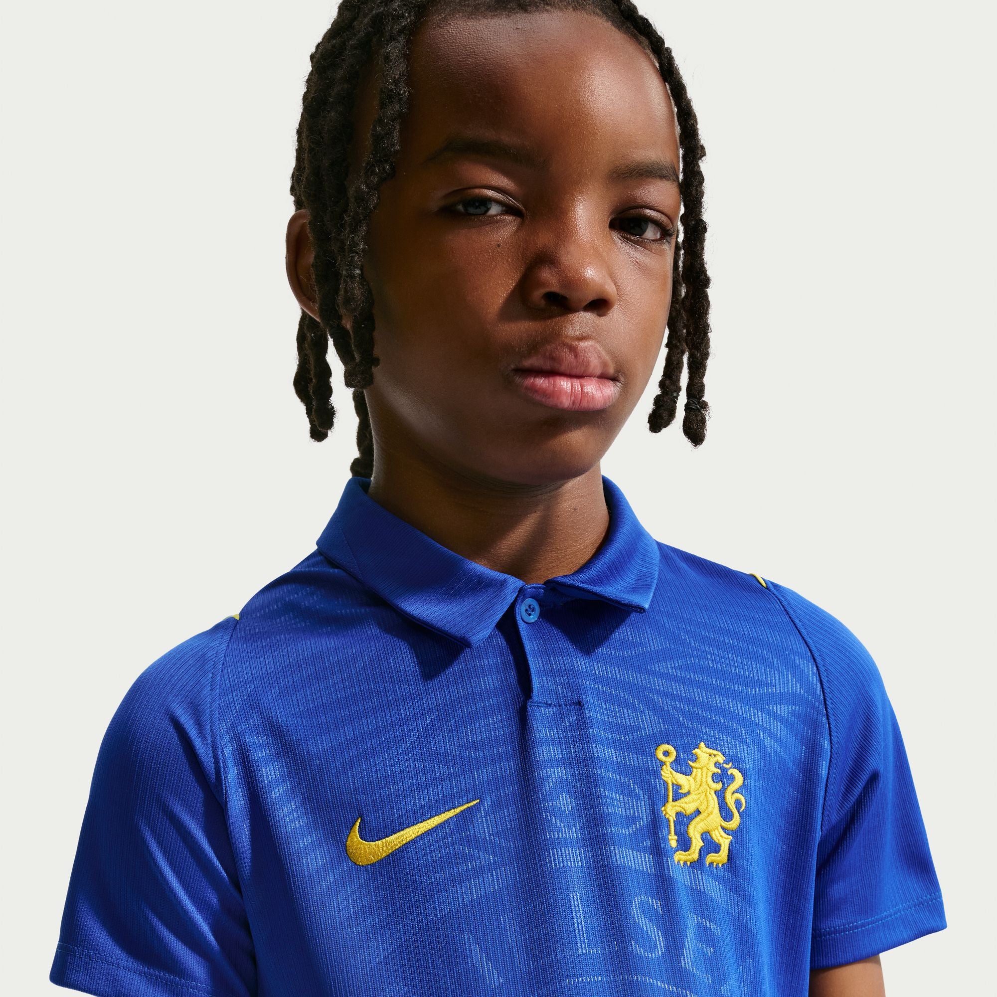 Nike  Chelsea FC 2026/27 Stadium Home Big Kids' Nike Dri-FIT Soccer Repica Jersey