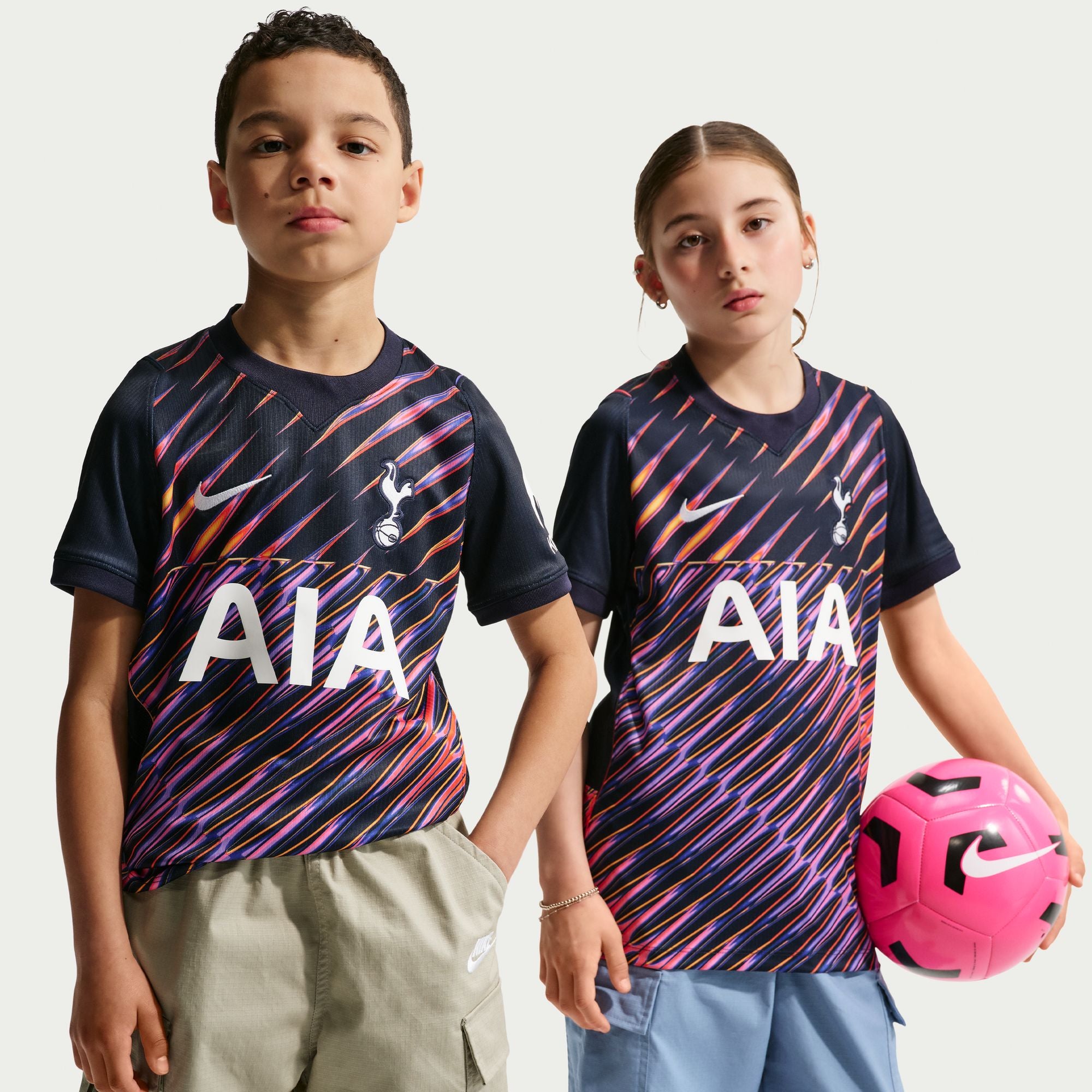 Nike Tottenham Hotspur 2026/27 Stadium Away Big Kids' Nike Dri-FIT Soccer Replica Jersey - II1699-452-NIKE by Nike | Available at Niky's Sports