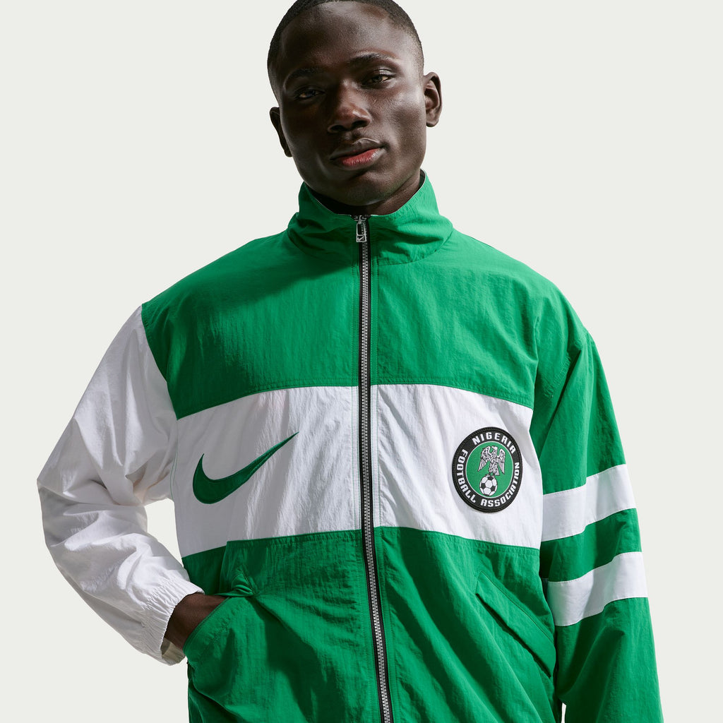 Nike Nigeria 1996 Reissue Men's Soccer Replica Track Jacket - II6993-310-NIKE by Nike | Available at Niky's Sports