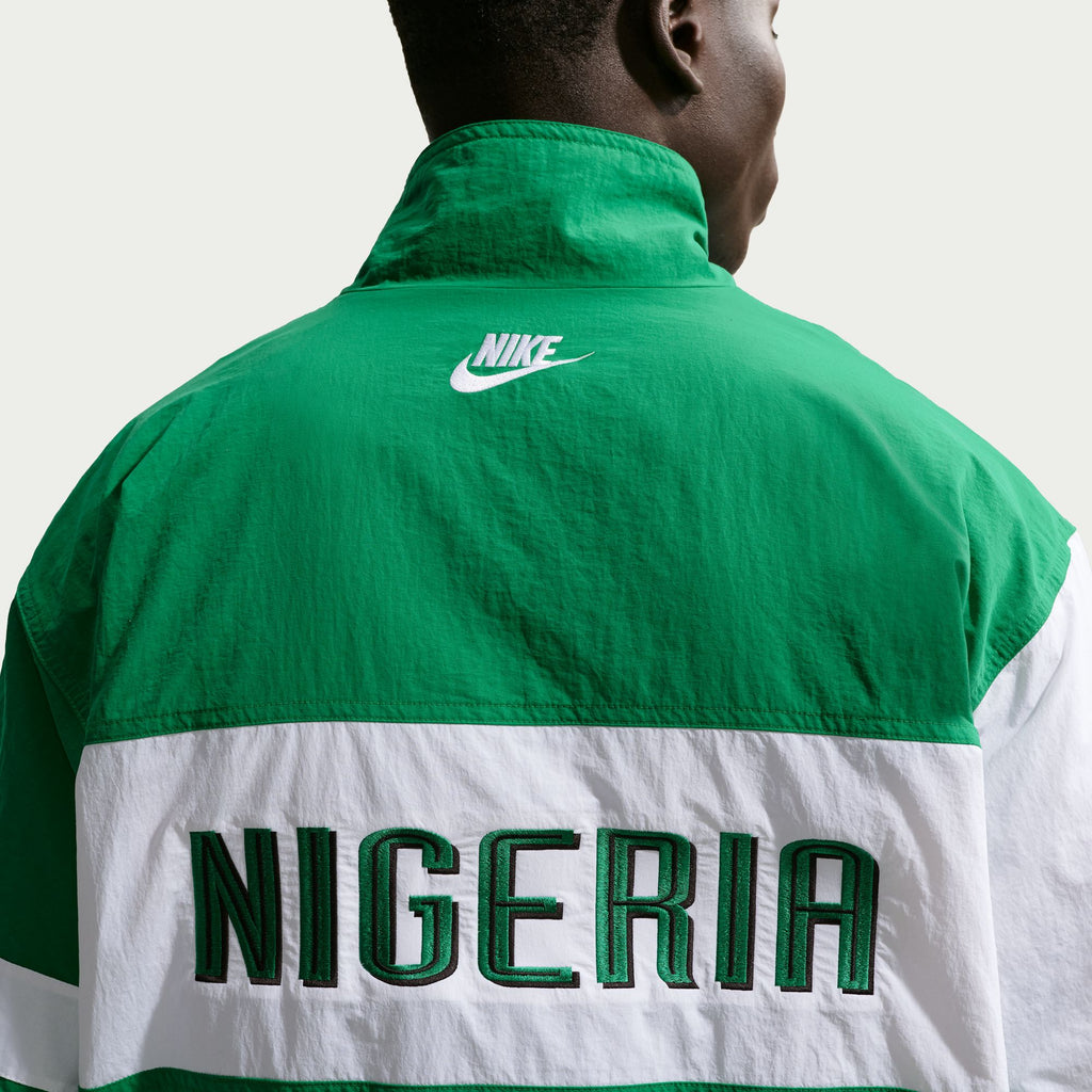 Nike Nigeria 1996 Reissue Men's Soccer Replica Track Jacket - II6993-310-NIKE by Nike | Available at Niky's Sports