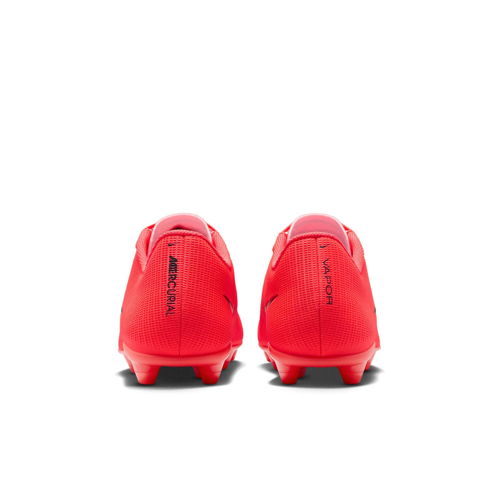 Nike Mercurial Vapor 17 Club Multi-Ground Soccer Cleats – Bright Crimson / Blur – heel view