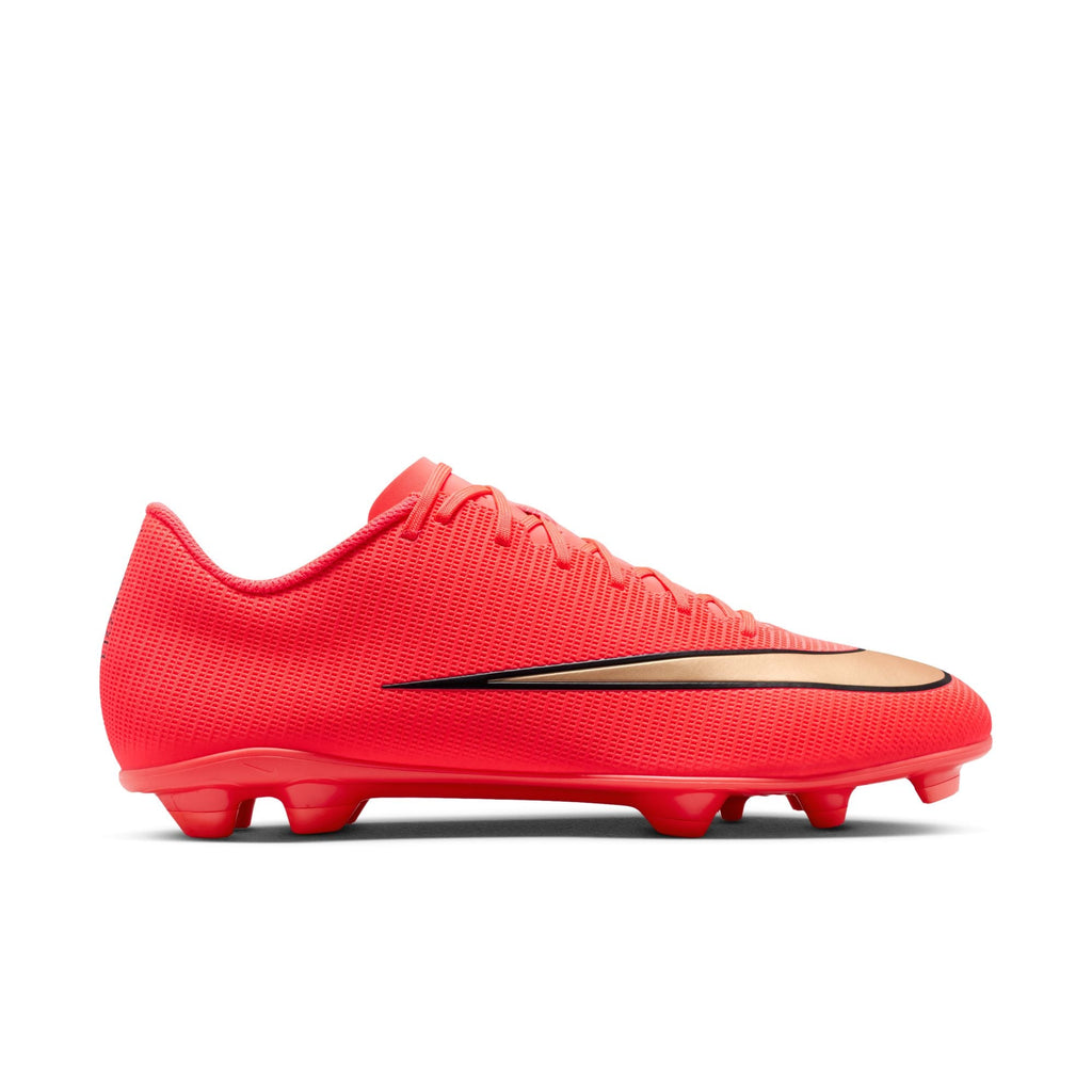 Nike Mercurial Vapor 17 Club Multi-Ground Soccer Cleats – Bright Crimson / Blur – medial side view