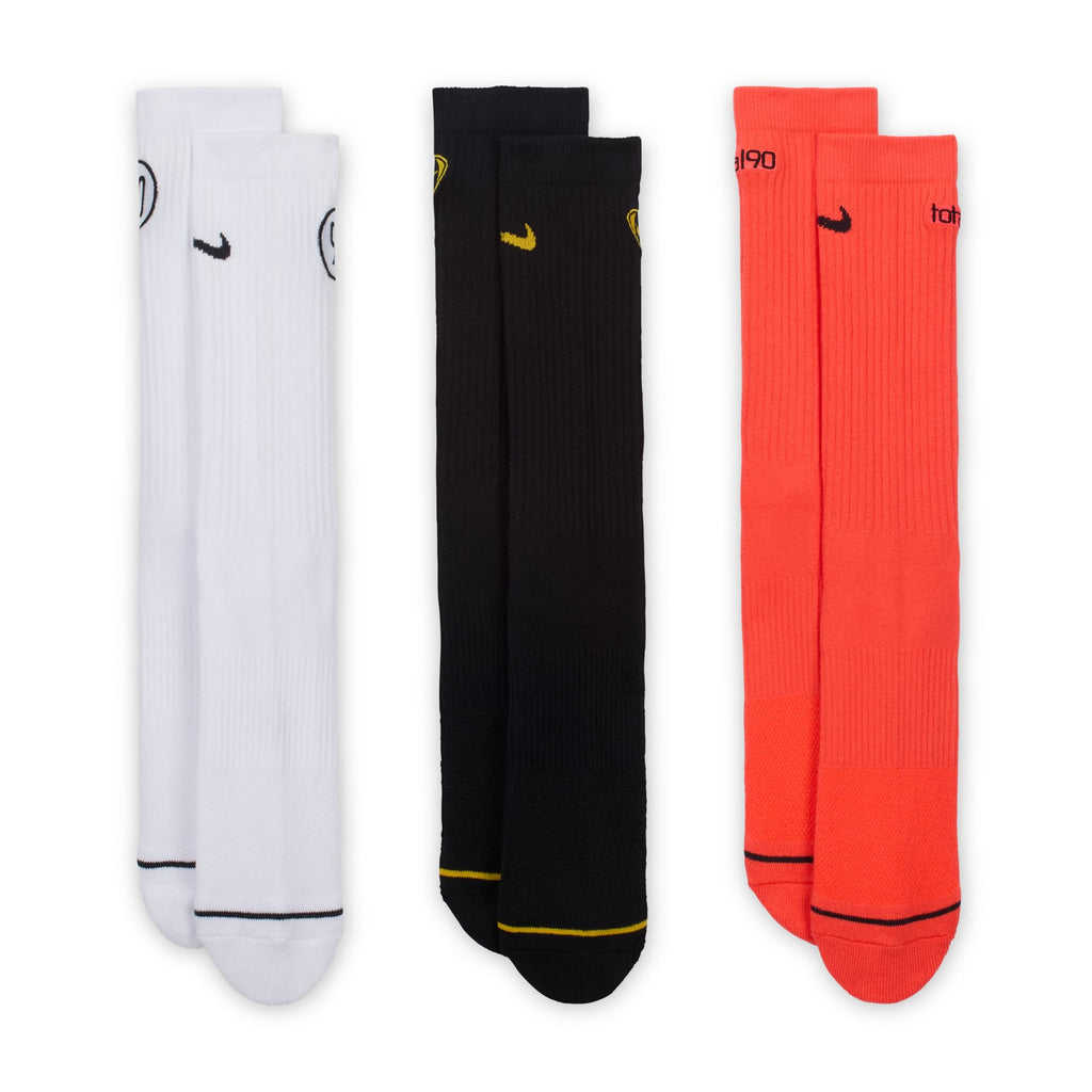 Nike Total 90 Everyday Cushioned Crew Socks (3 Pairs) - IM5021-900-NIKE by Nike | Available at Niky's Sports