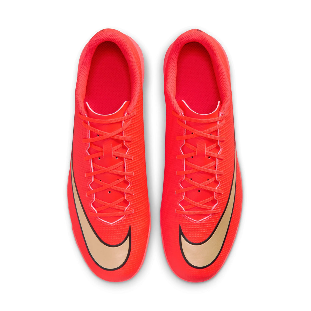 Nike Mercurial Vapor 17 Club Turf Soccer Shoes – Bright Crimson / Blur – top view