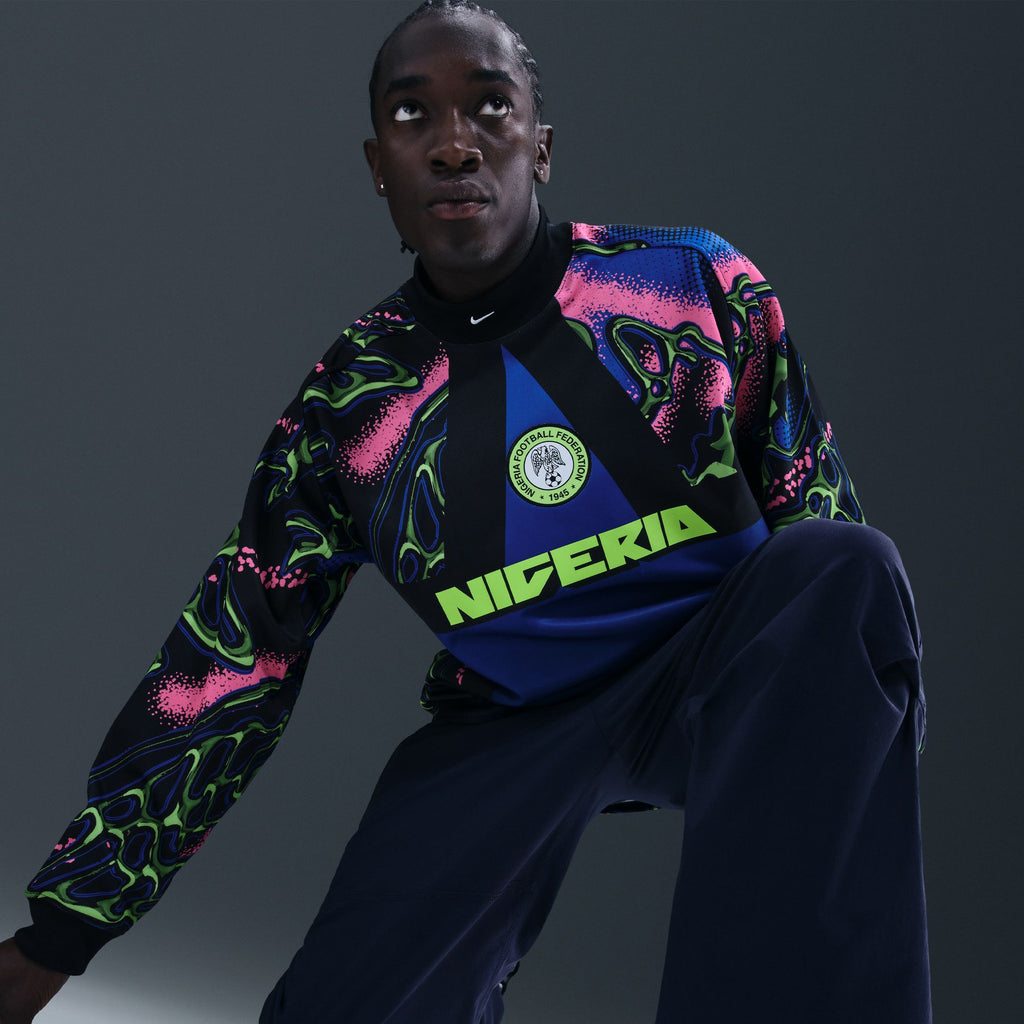 Nike Nigeria Hollywood Men's Keepers Jersey - IO0782-010-NIKE by Nike | Available at Niky's Sports