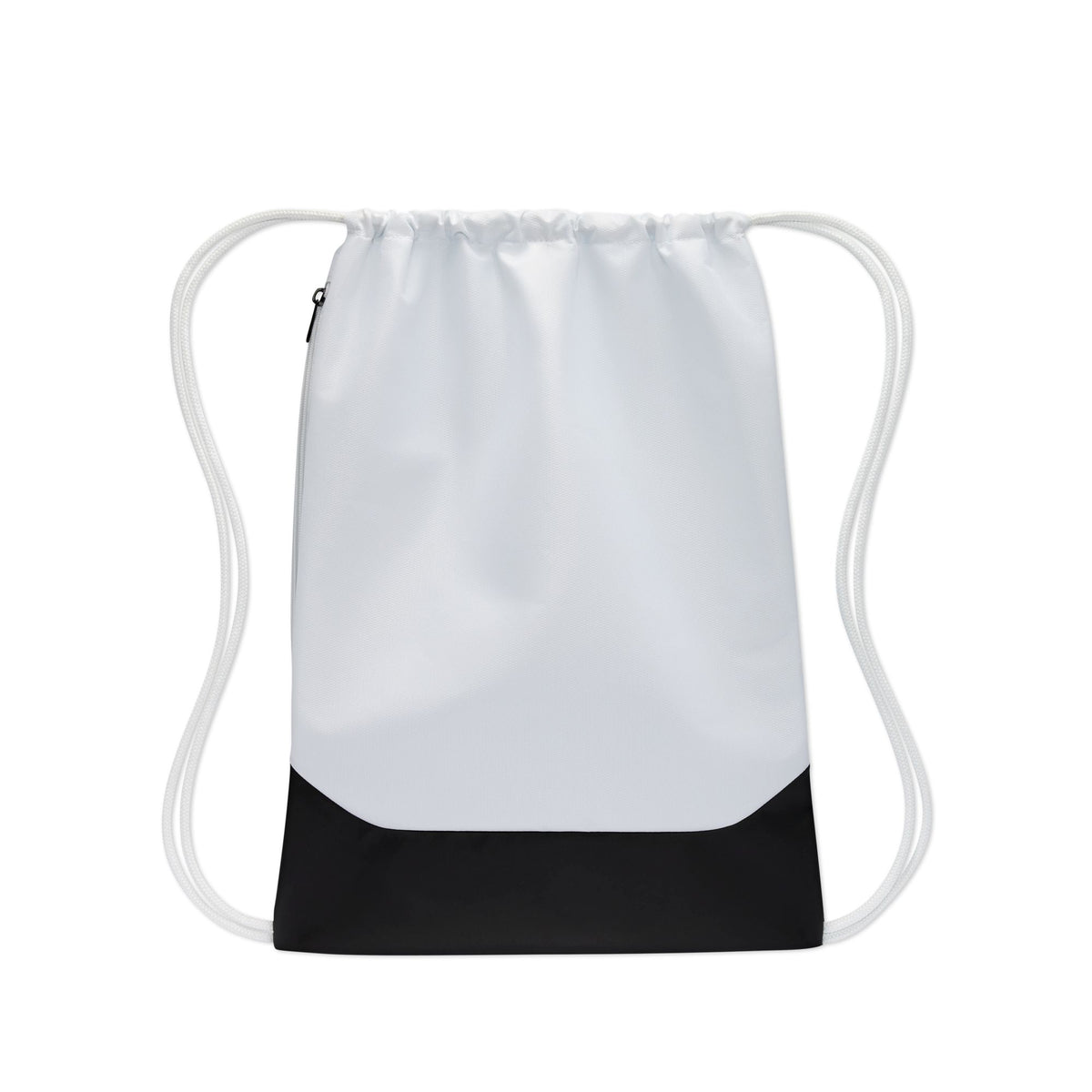 Nike Academy Soccer Gym Sack (18L), Off White/Smokey Blue/Dusty Cactus, back view — IO0924-101