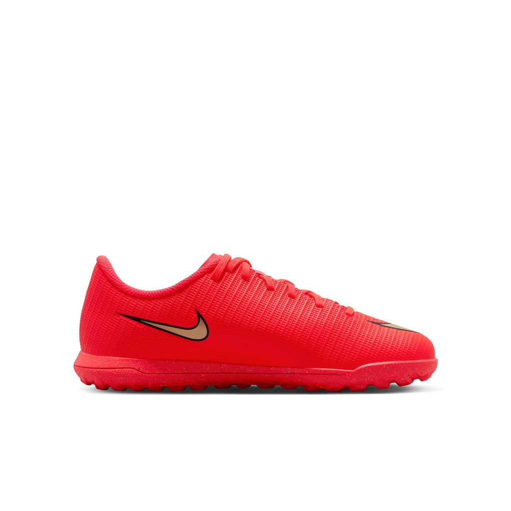 Nike Jr. Mercurial Vapor 17 Club Big Kids' Turf Low-Top Soccer Shoes - IO1484-600-NIKE by NIKE | Available at Niky's Sports