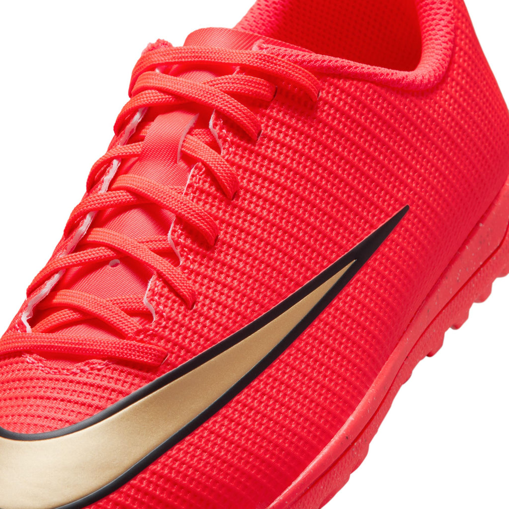 Nike Jr. Mercurial Vapor 17 Club Big Kids' Turf Low-Top Soccer Shoes - IO1484-600-NIKE by NIKE | Available at Niky's Sports