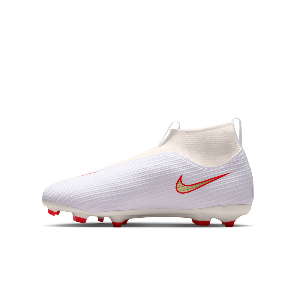 Nike Jr. Mercurial Superfly 11 Academy Big Kids' Multi-Ground High-Top Soccer Cleats - IO1493-100-NIKE by Nike | Available at Niky's Sports