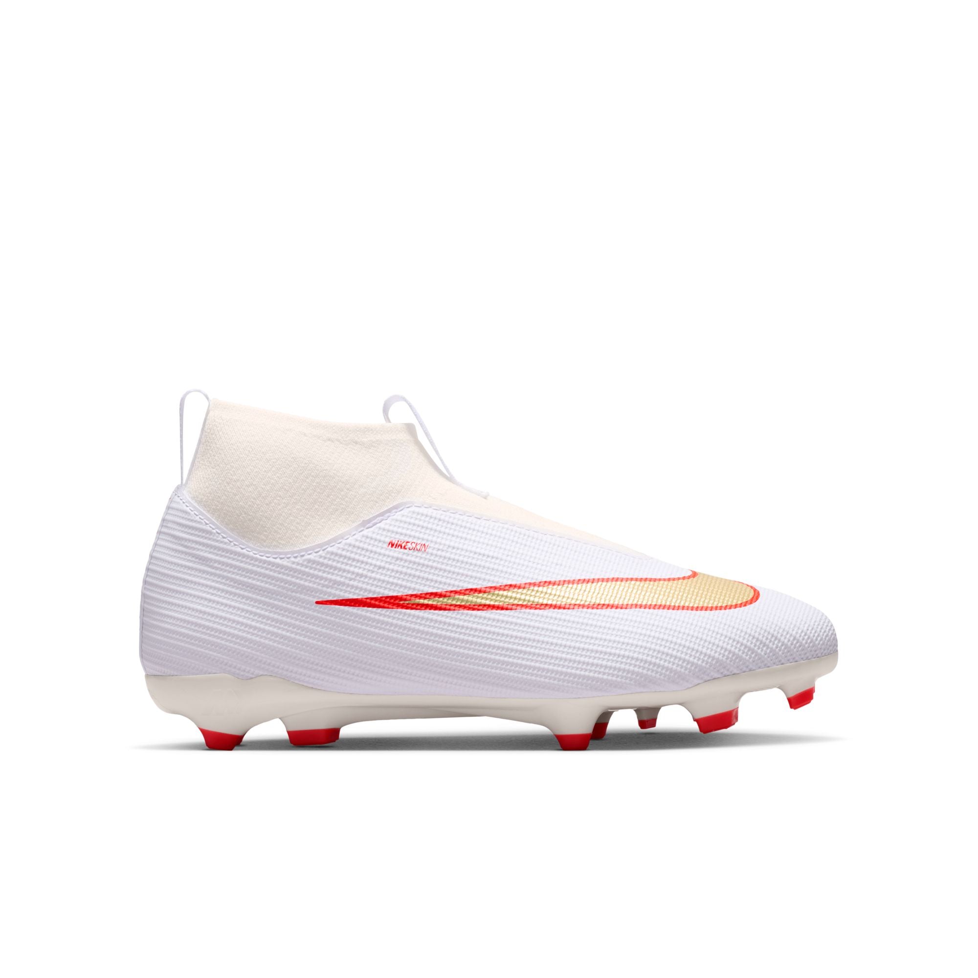 Nike Jr. Mercurial Superfly 11 Academy Big Kids' Multi-Ground High-Top Soccer Cleats - IO1493-100-NIKE by Nike | Available at Niky's Sports