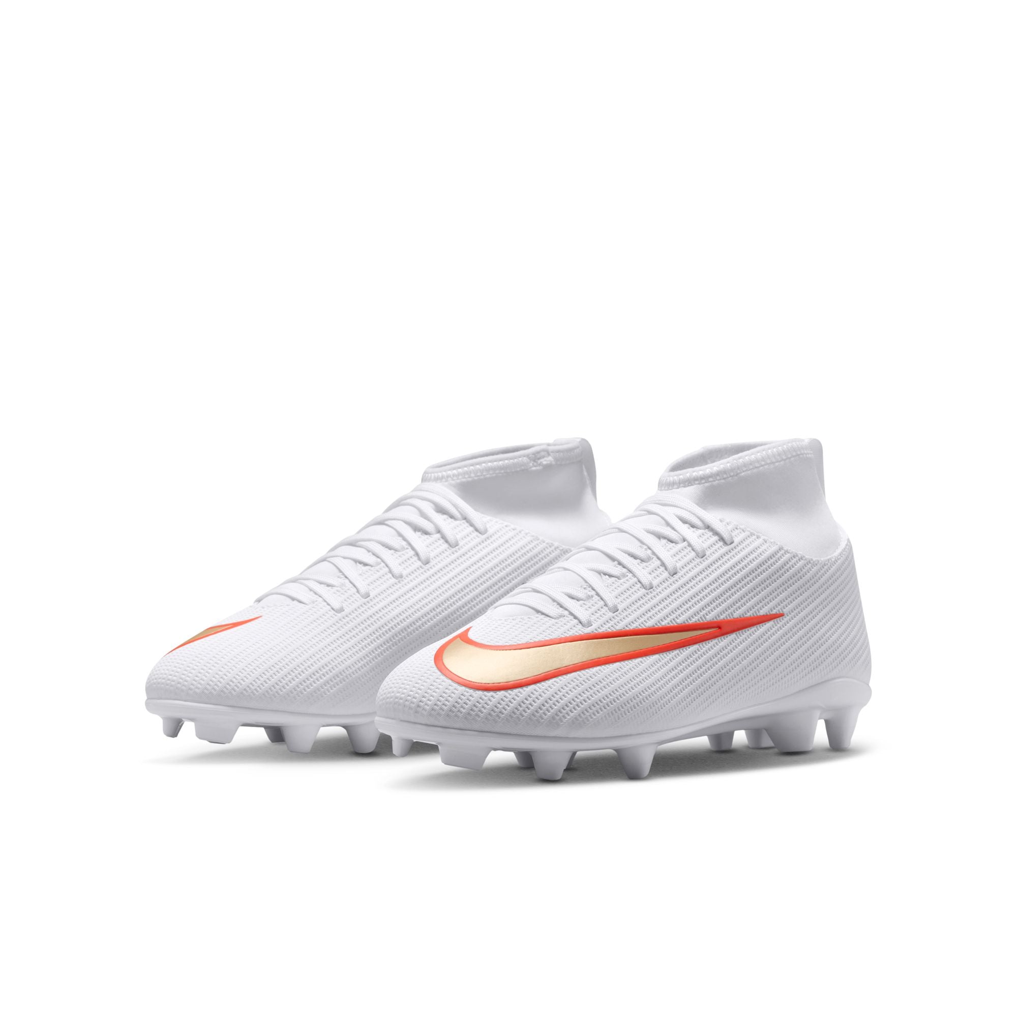 Nike Jr. Mercurial Superfly 11 Club Big Kids' Multi-Ground High-Top Soccer Cleats - IO1552-100-NIKE by Nike | Available at Niky's Sports