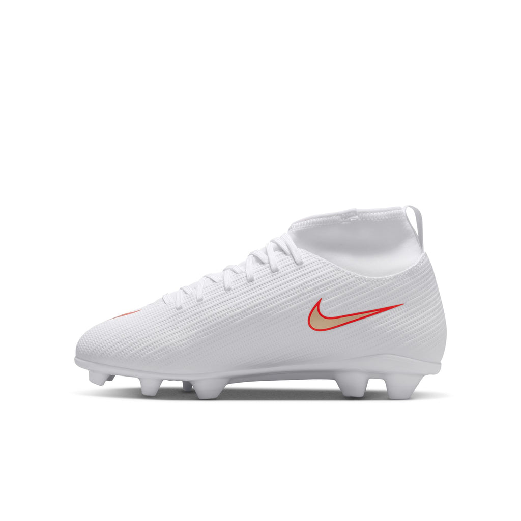 Nike Jr. Mercurial Superfly 11 Club Big Kids' Multi-Ground High-Top Soccer Cleats - IO1552-100-NIKE by Nike | Available at Niky's Sports
