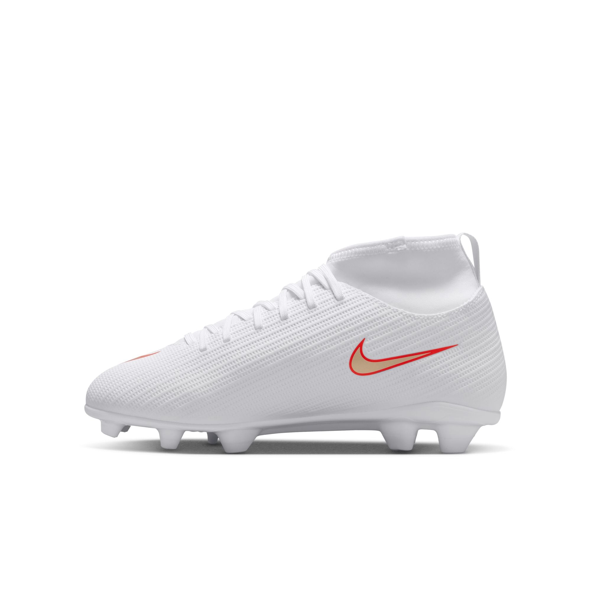 Nike Jr. Mercurial Superfly 11 Club Big Kids' Multi-Ground High-Top Soccer Cleats - IO1552-100-NIKE by Nike | Available at Niky's Sports