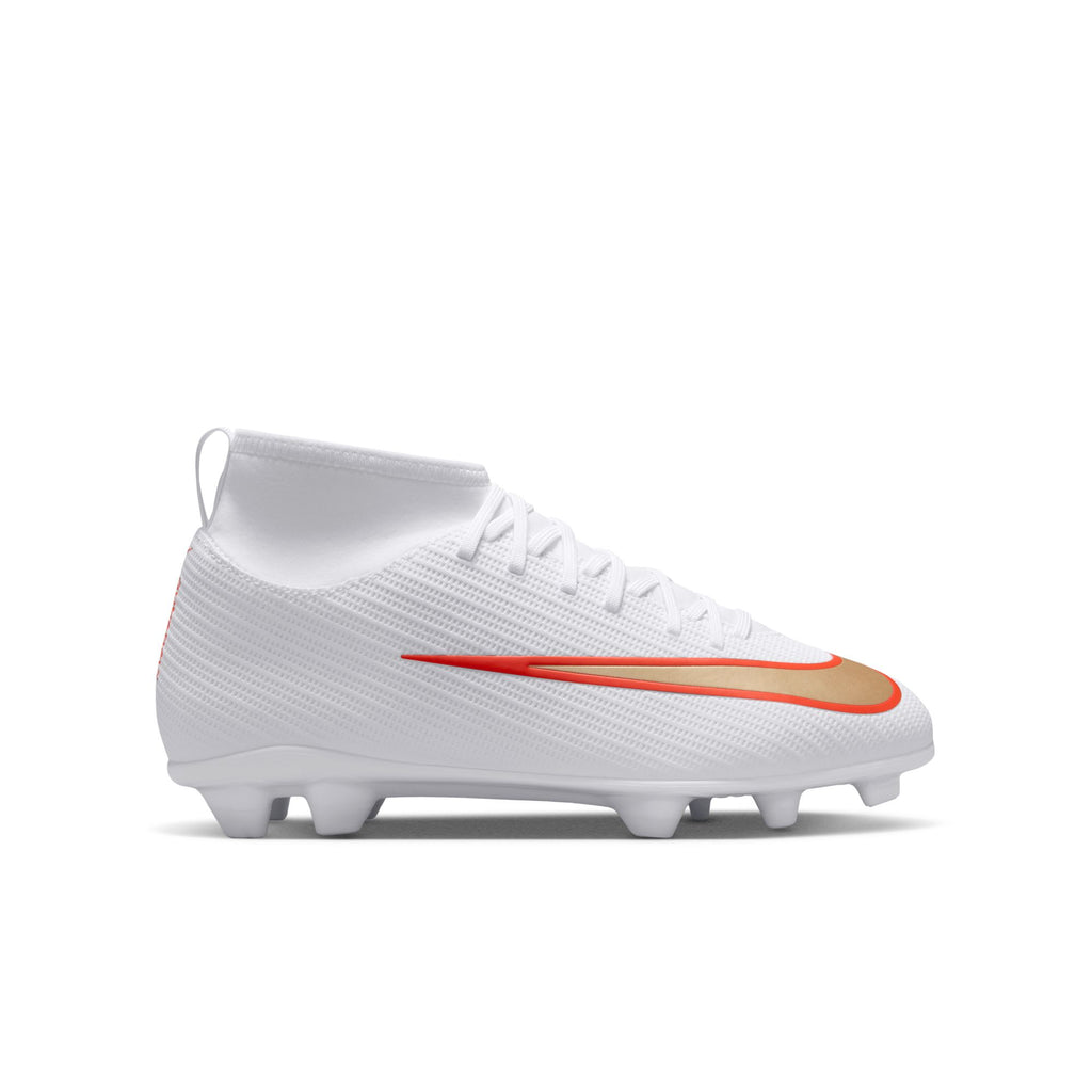 Nike Jr. Mercurial Superfly 11 Club Big Kids' Multi-Ground High-Top Soccer Cleats - IO1552-100-NIKE by Nike | Available at Niky's Sports