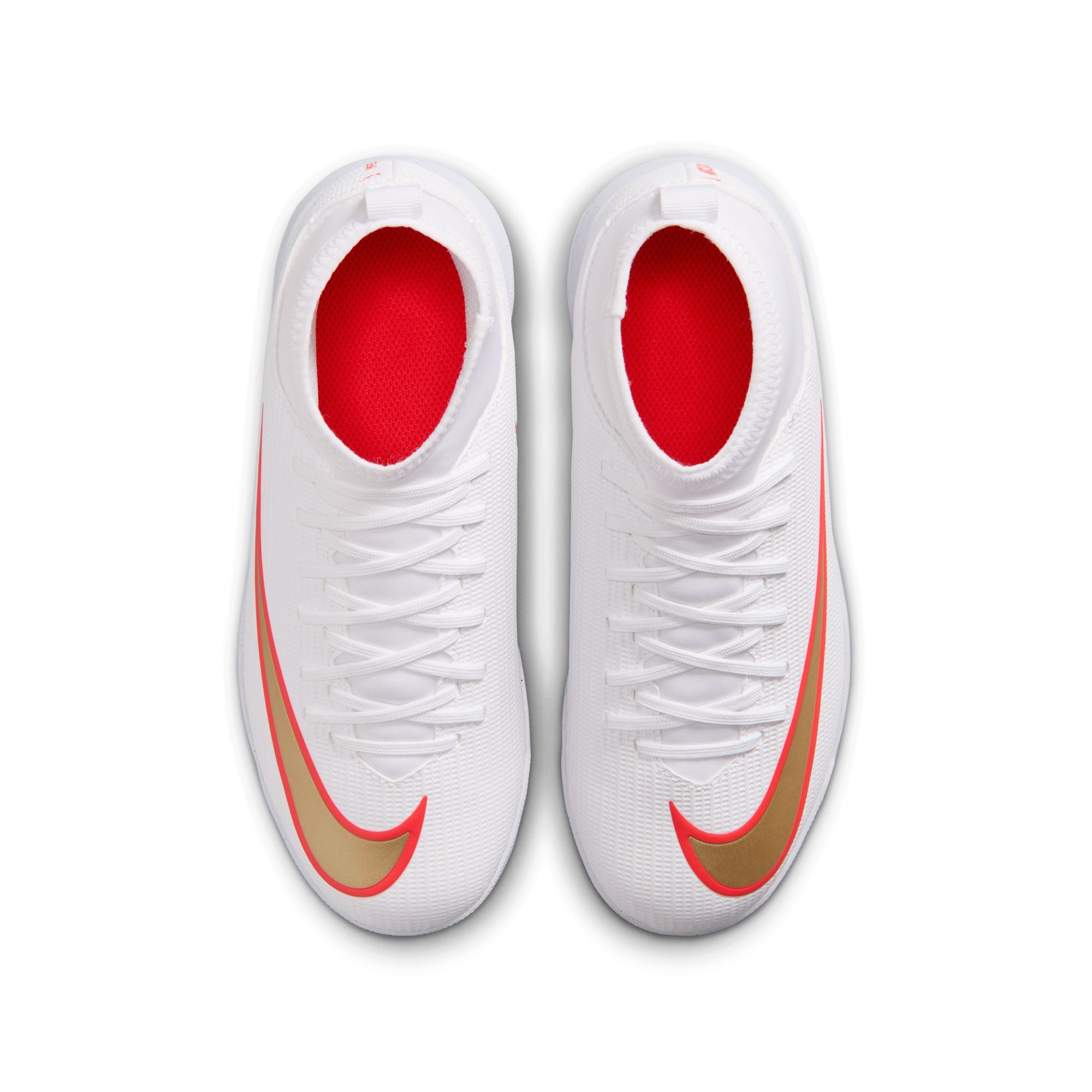 Nike Jr. Mercurial Superfly 11 Club Big Kids' Turf High-Top Soccer Shoes - IO1554-100-NIKE by Nike | Available at Niky's Sports
