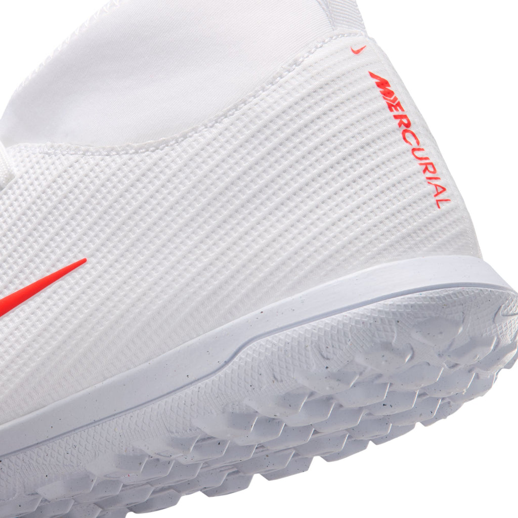 Nike Jr. Mercurial Superfly 11 Club Big Kids' Turf High-Top Soccer Shoes - IO1554-100-NIKE by Nike | Available at Niky's Sports