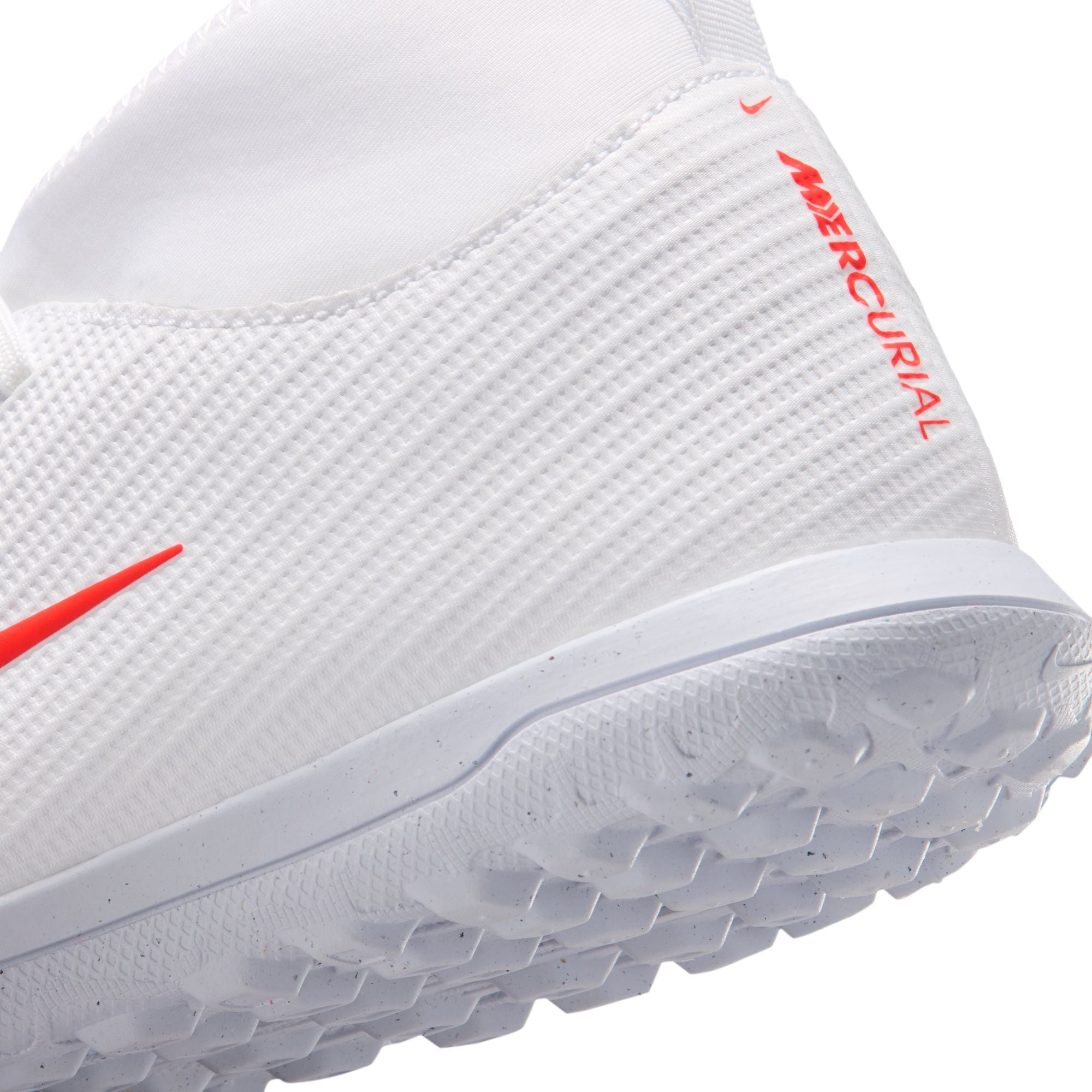 Nike Jr. Mercurial Superfly 11 Club Big Kids' Turf High-Top Soccer Shoes - IO1554-100-NIKE by Nike | Available at Niky's Sports