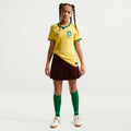 Nike Brazil 2026 Stadium Home Big Kids' Nike Dri-FIT Soccer Stadium Jersey - IO2231-724-NIKE by Nike | Available at Niky's Sports