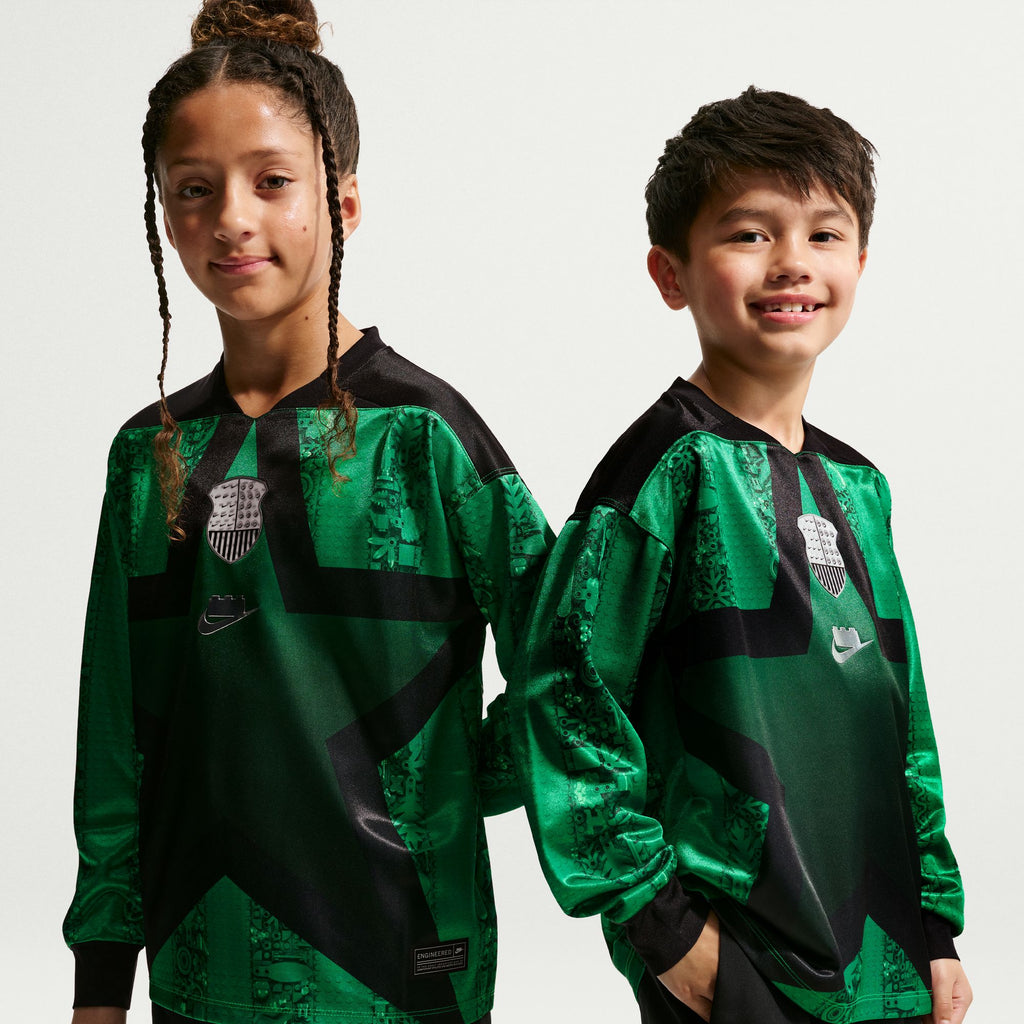 Nike x LEGO® Collection Big Kids' Soccer Goalkeeper Jersey - IO3128-010-NIKE by Nike | Available at Niky's Sports