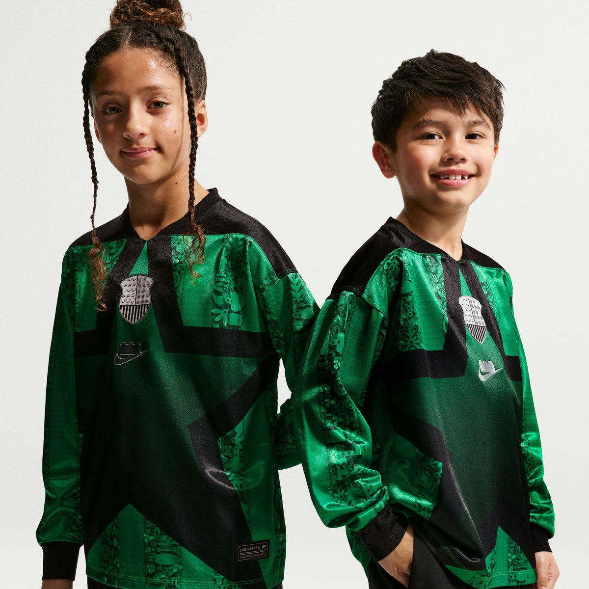 Nike x LEGO® Collection Big Kids' Soccer Goalkeeper Jersey - IO3128-010-NIKE by Nike | Available at Niky's Sports