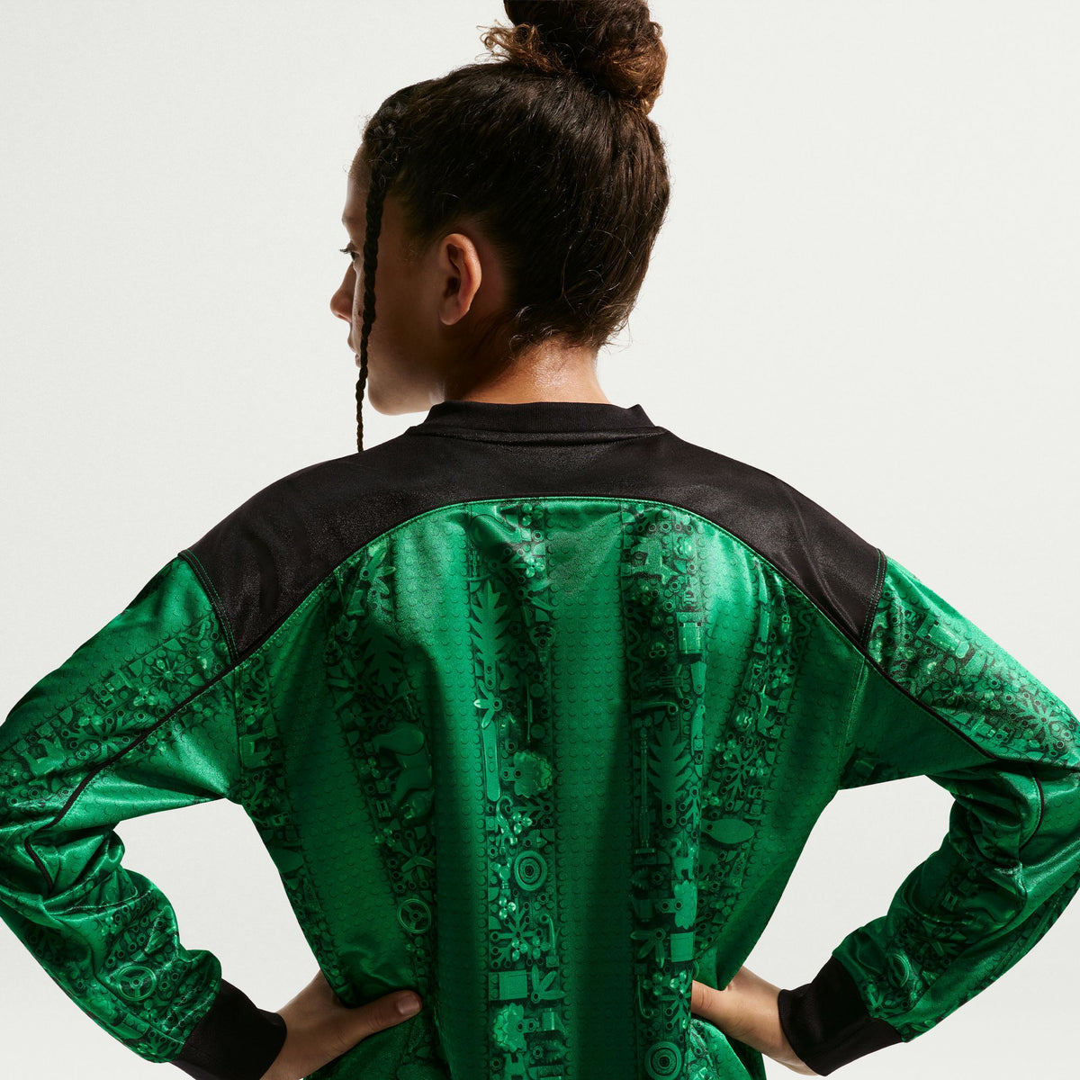 Nike x LEGO® Collection Big Kids' Soccer Goalkeeper Jersey - IO3128-010-NIKE by Nike | Available at Niky's Sports