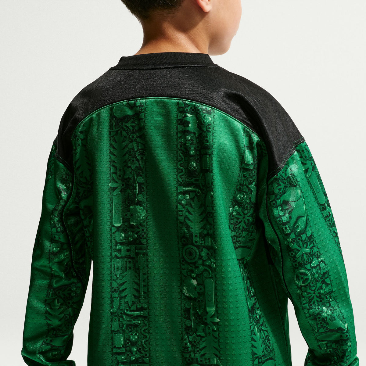 Nike x LEGO® Collection Big Kids' Soccer Goalkeeper Jersey - IO3128-010-NIKE by Nike | Available at Niky's Sports