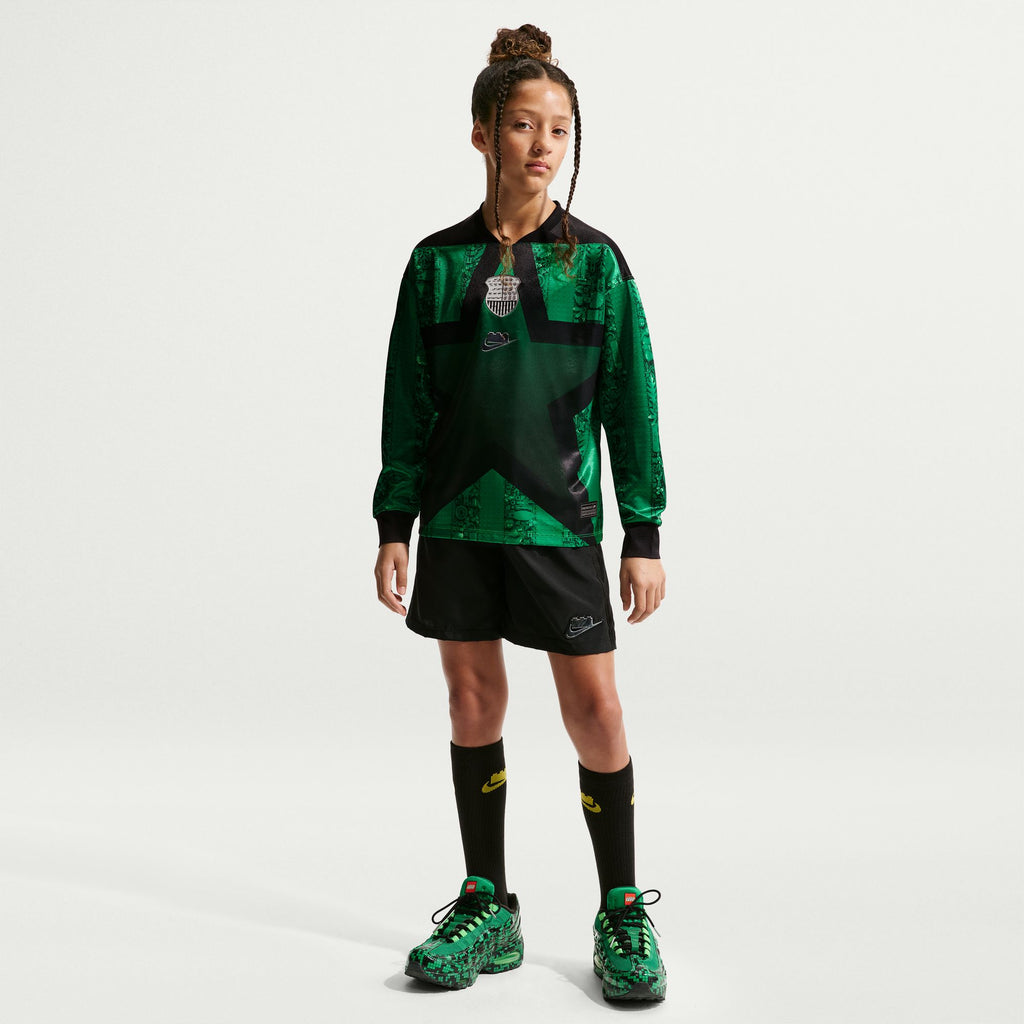 Nike x LEGO® Collection Big Kids' Soccer Goalkeeper Jersey - IO3128-010-NIKE by Nike | Available at Niky's Sports