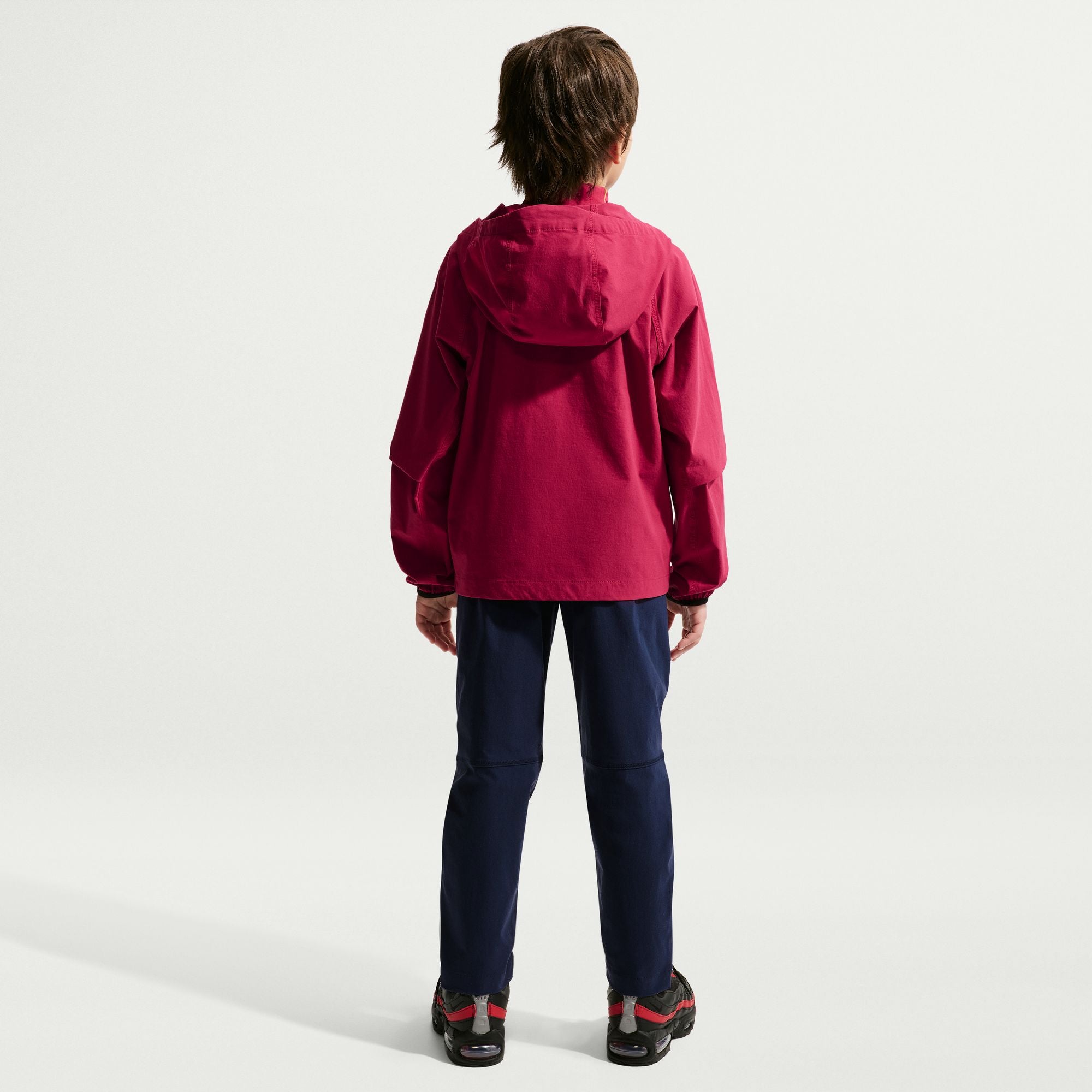Nike FC Barcelona Tech Big Kids' Soccer Full-Zip Jacket
