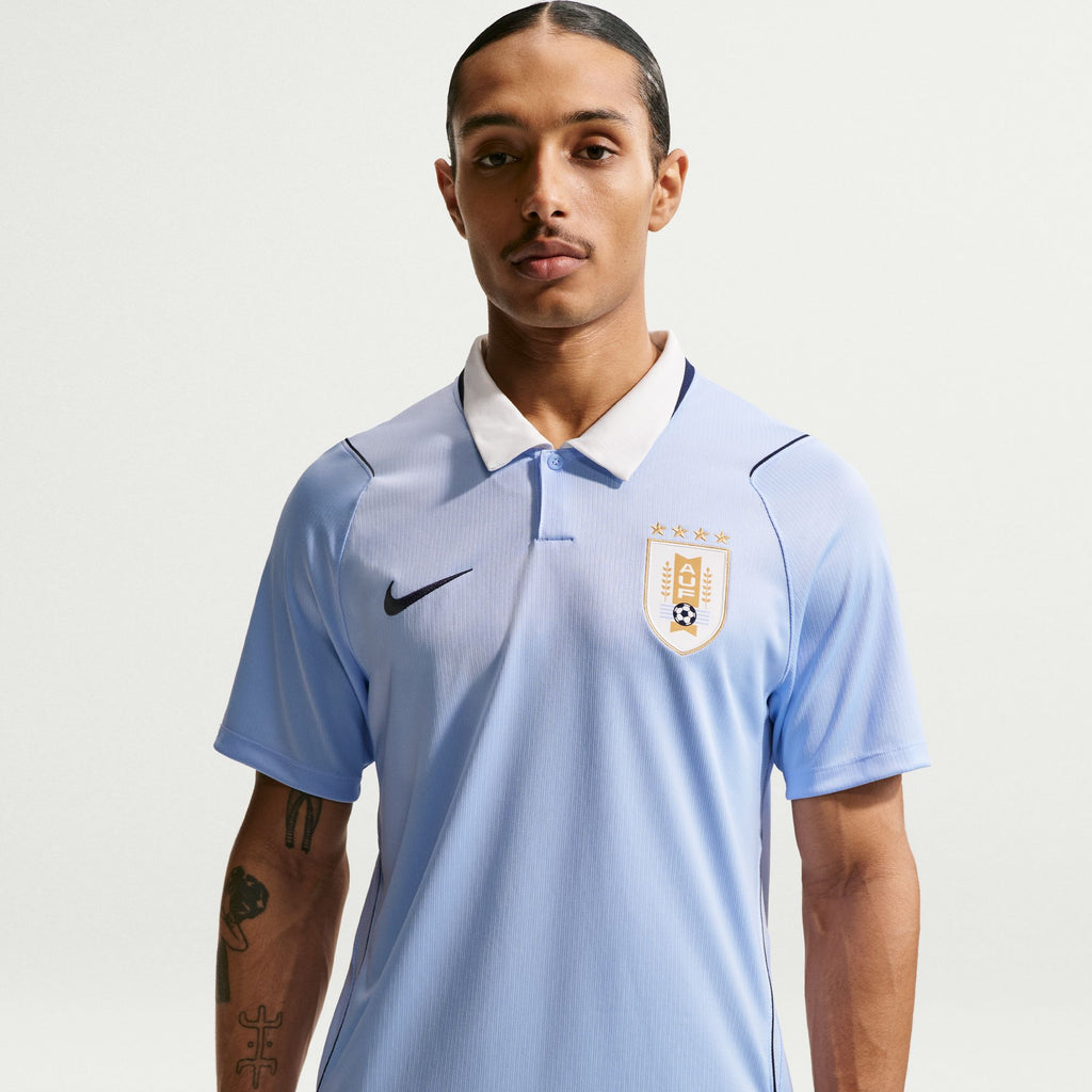 Nike Uruguay 2026 Stadium Home Men's Nike Dri-FIT Soccer Replica Jersey - IO4680-425-NIKE by Nike | Available at Niky's Sports