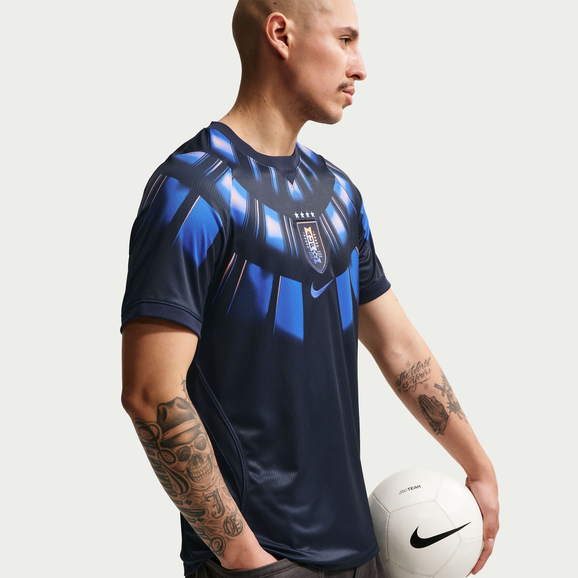 Nike Uruguay 2026 Stadium Away Men's Nike Dri-FIT Soccer Replica Jersey - IO4681-451-NIKE by Nike | Available at Niky's Sports